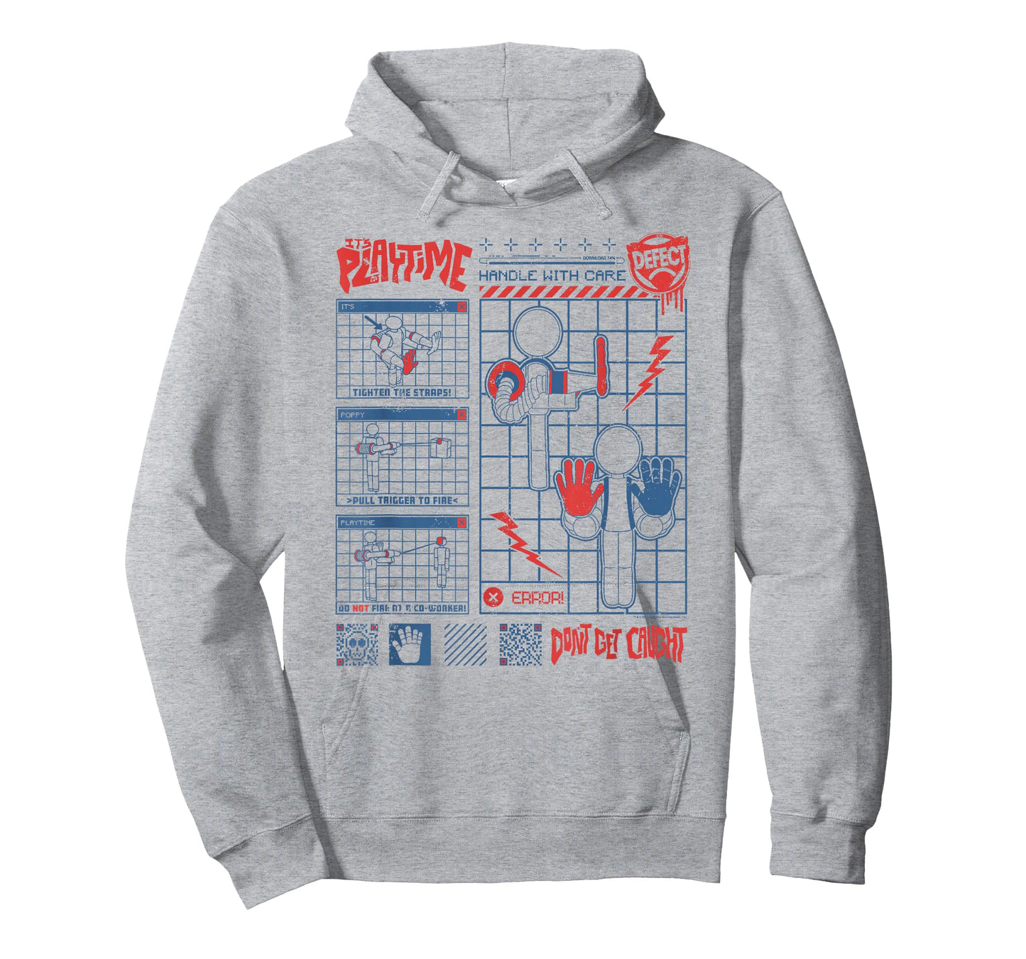 Poppy Playtime It's Playtime Player Instruction Manual T-Shirt