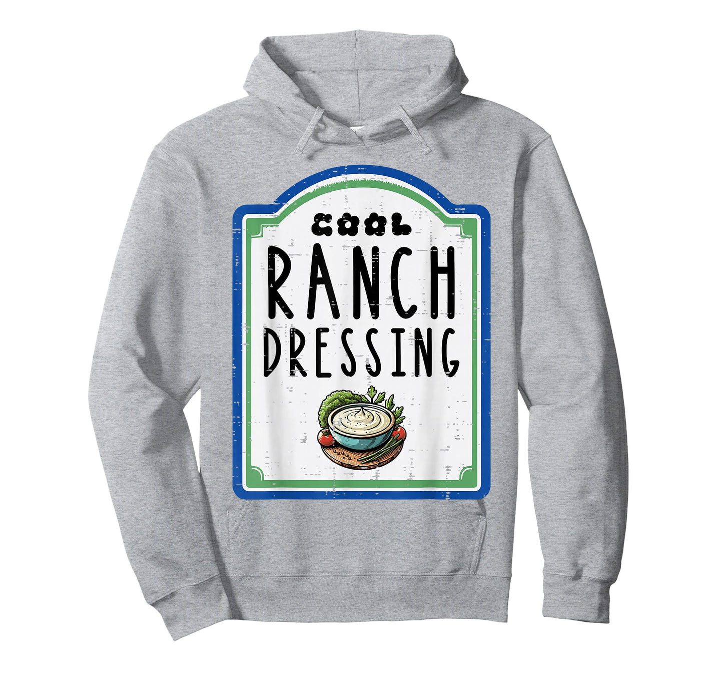 Halloween Ranch Dressing Funny Food Costume Men Women Kids T-Shirt