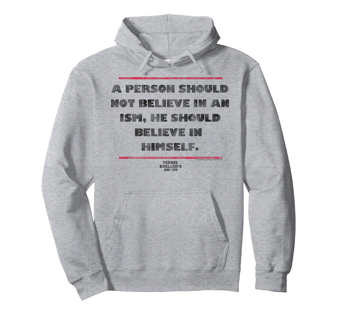 Ferris Bueller's Day Off Believe in Himself Quote Movie T-Shirt