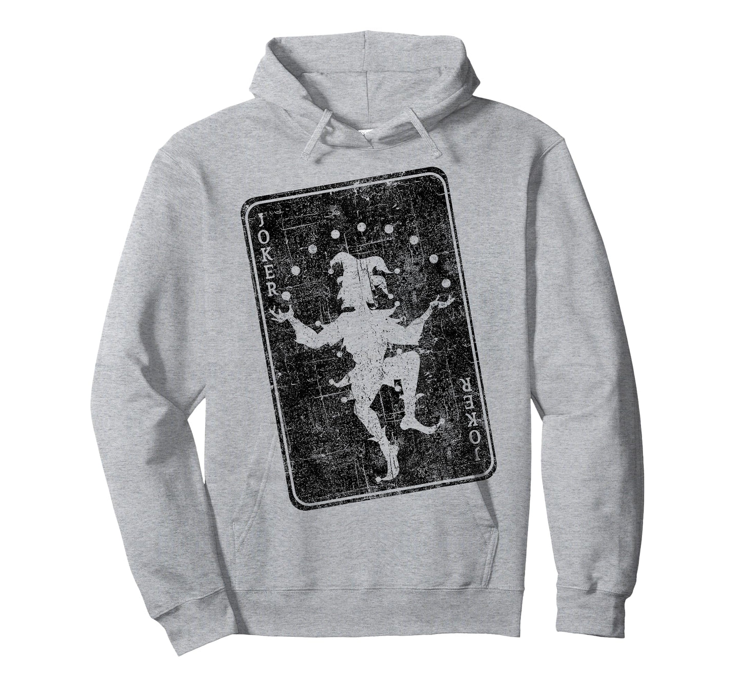 Distressed Joker playing card jester poker player halloween T-Shirt