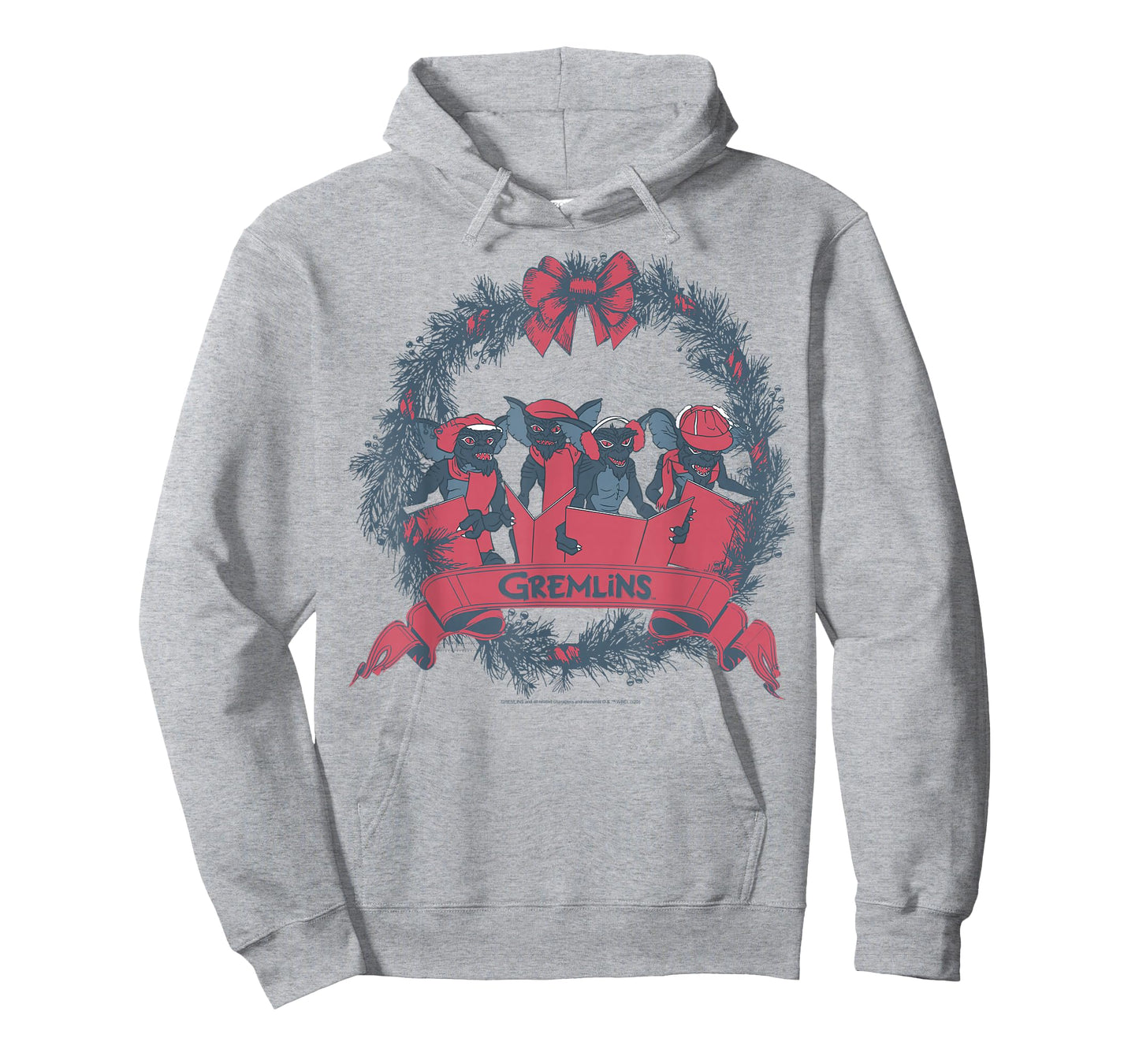 Gremlins Christmas Wreath Group Shot T-Shirt