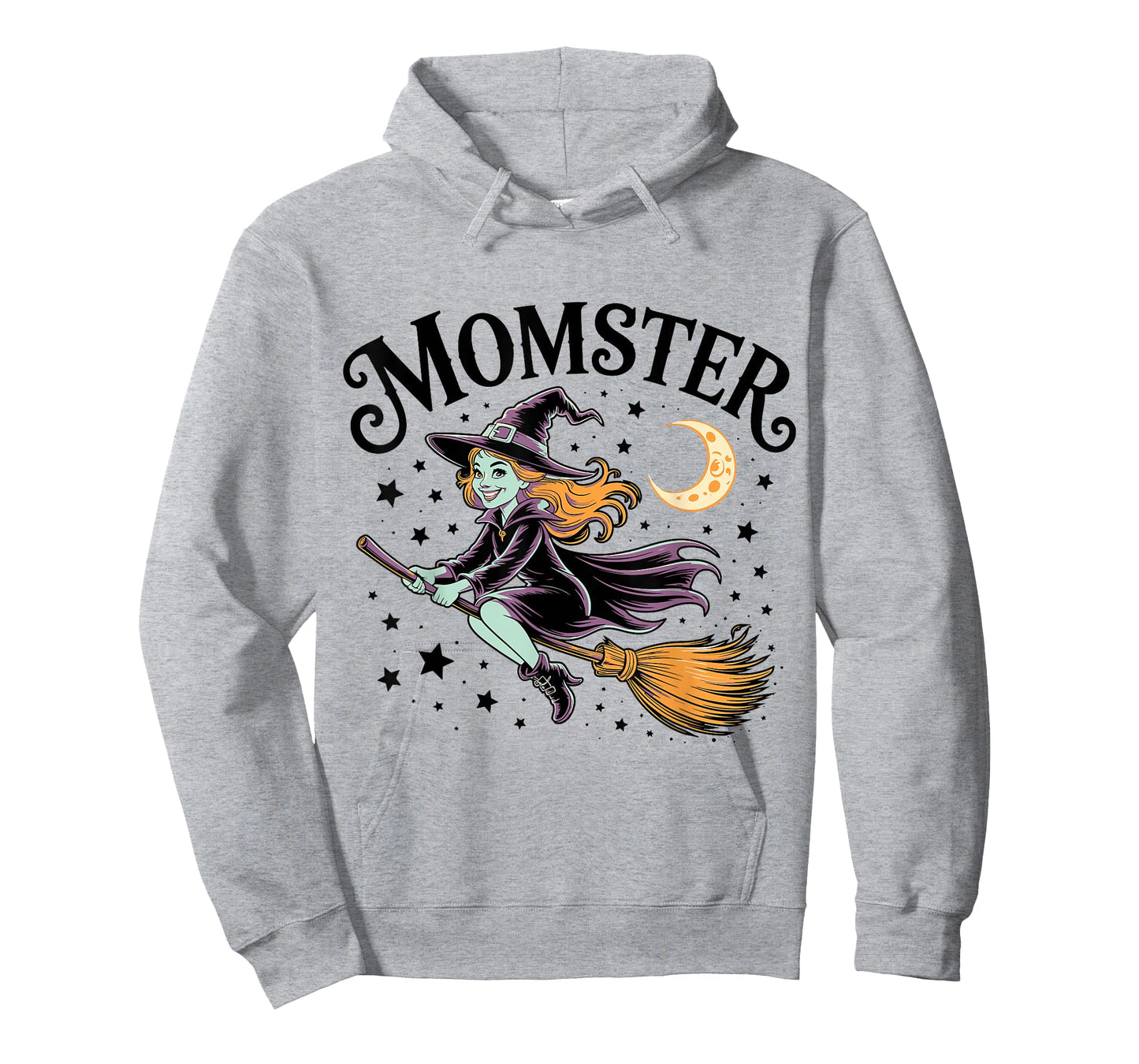 Momster Funny Halloween Mom Witch T-Shirt
