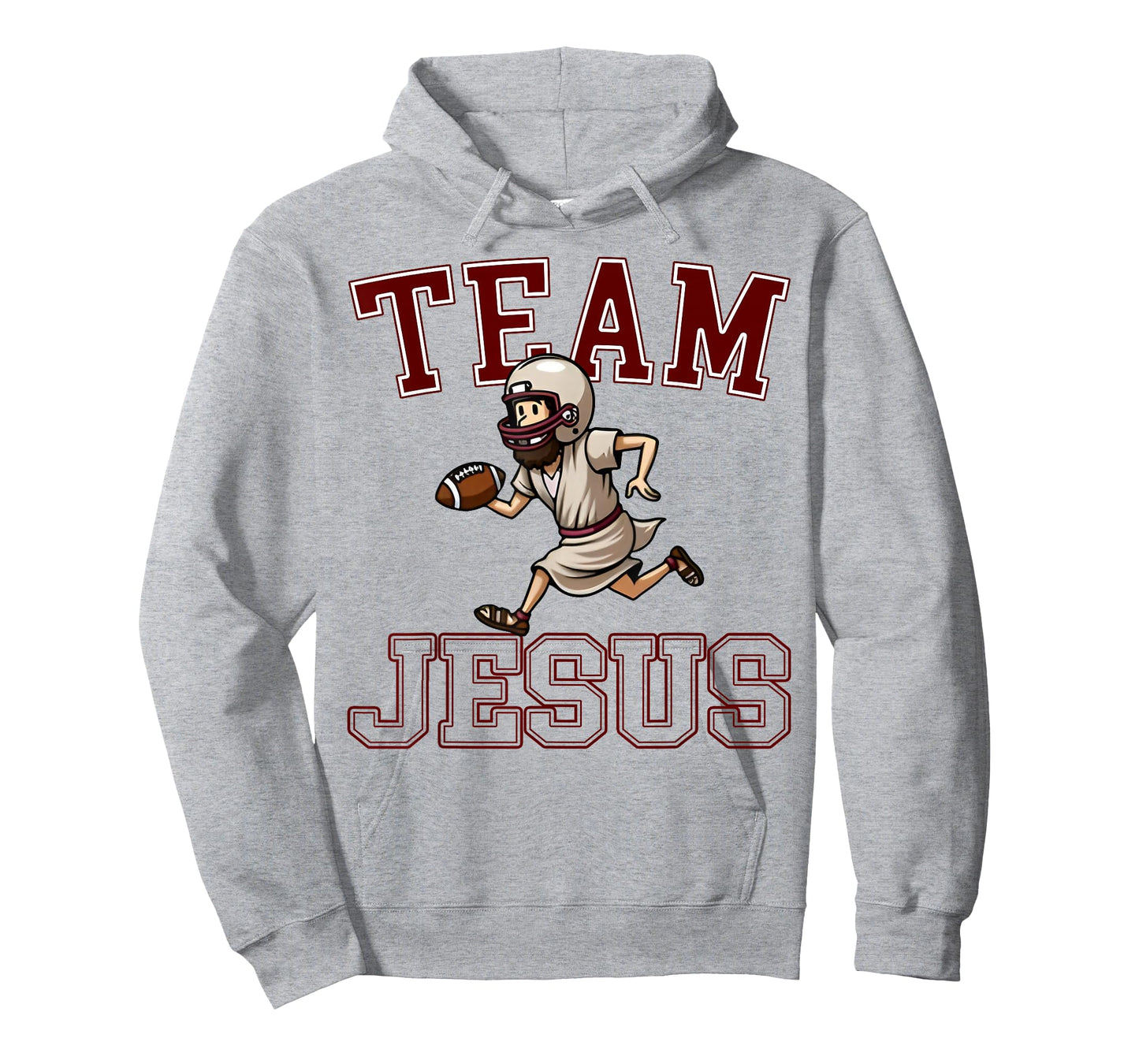 Football Team Jesus Christian Faith Bible Game Day Sports T-Shirt