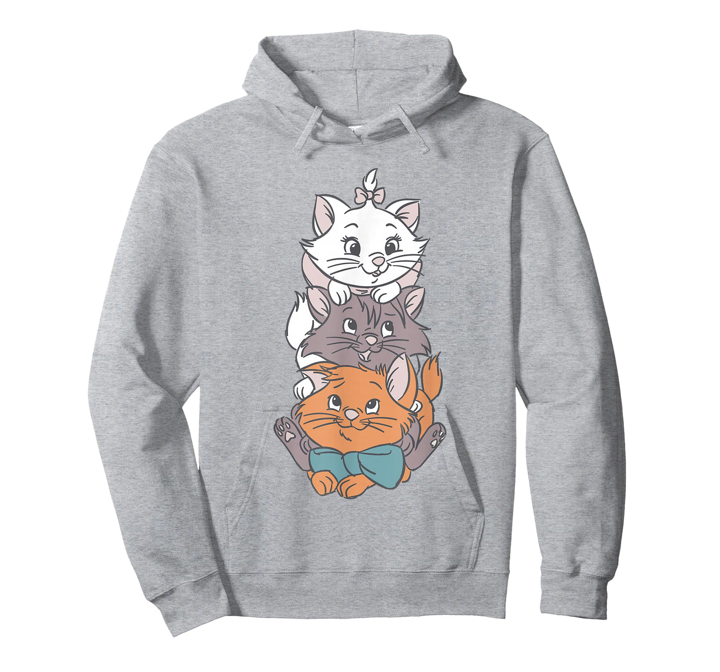Disney The Aristocats Adorable Cute Trio Big Chest Portrait T-Shirt