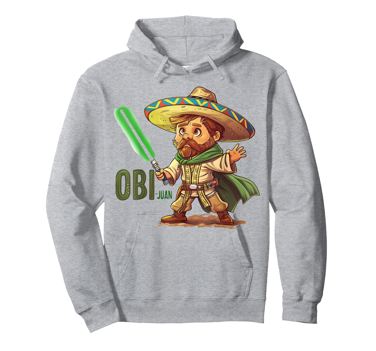 Mexican Obi Juan Movie Parody Cinco De Gaming T-Shirt