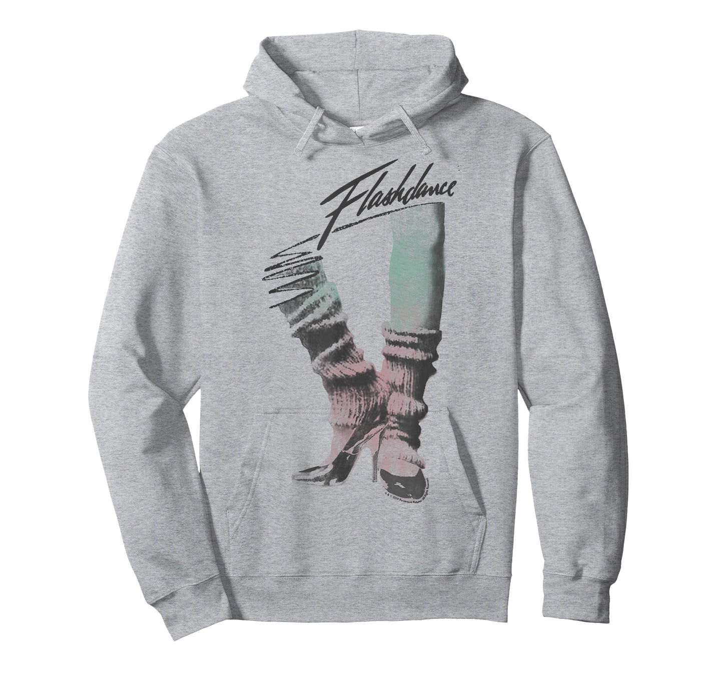 Flashdance Dancing Shoes Title Logo T-Shirt