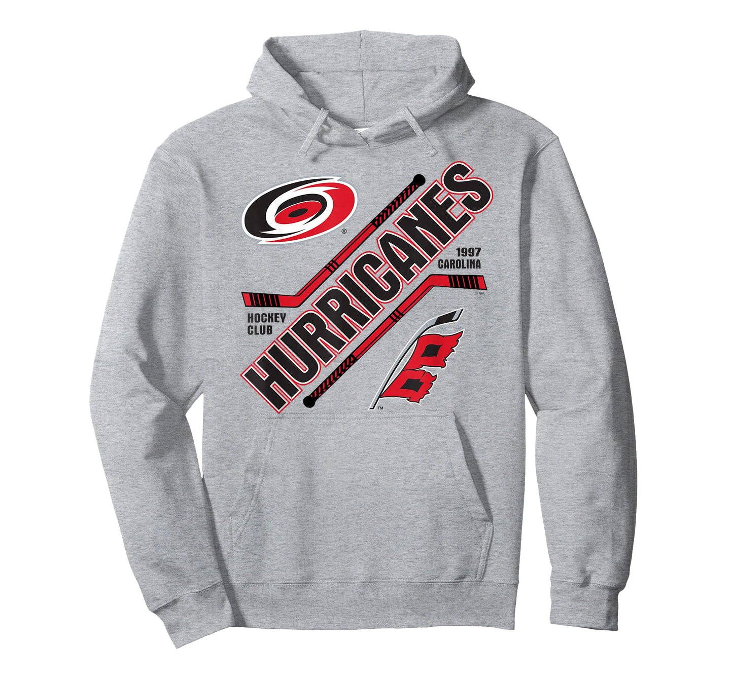 Carolina Hurricanes Force Heather Gray Officially Licensed T-Shirt