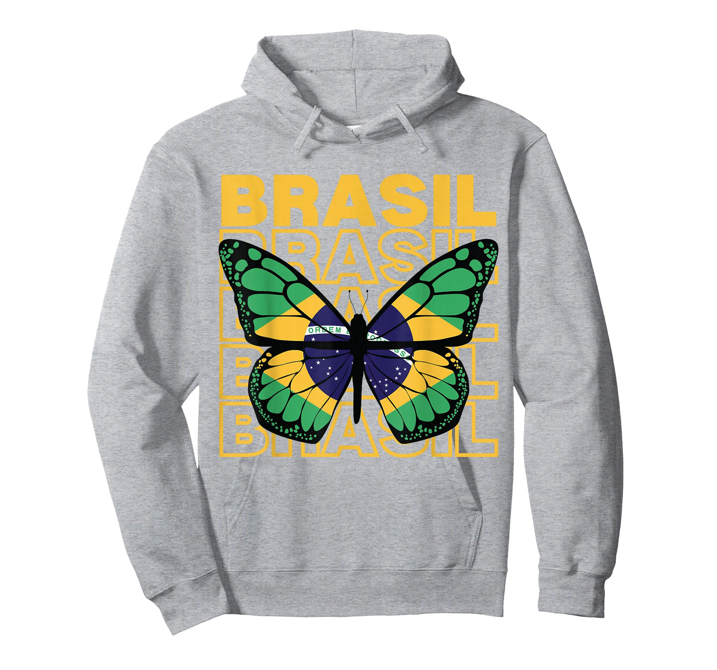 Brazil Butterfly, Brazilian Woman, Brazilian Girl, Brasil T-Shirt