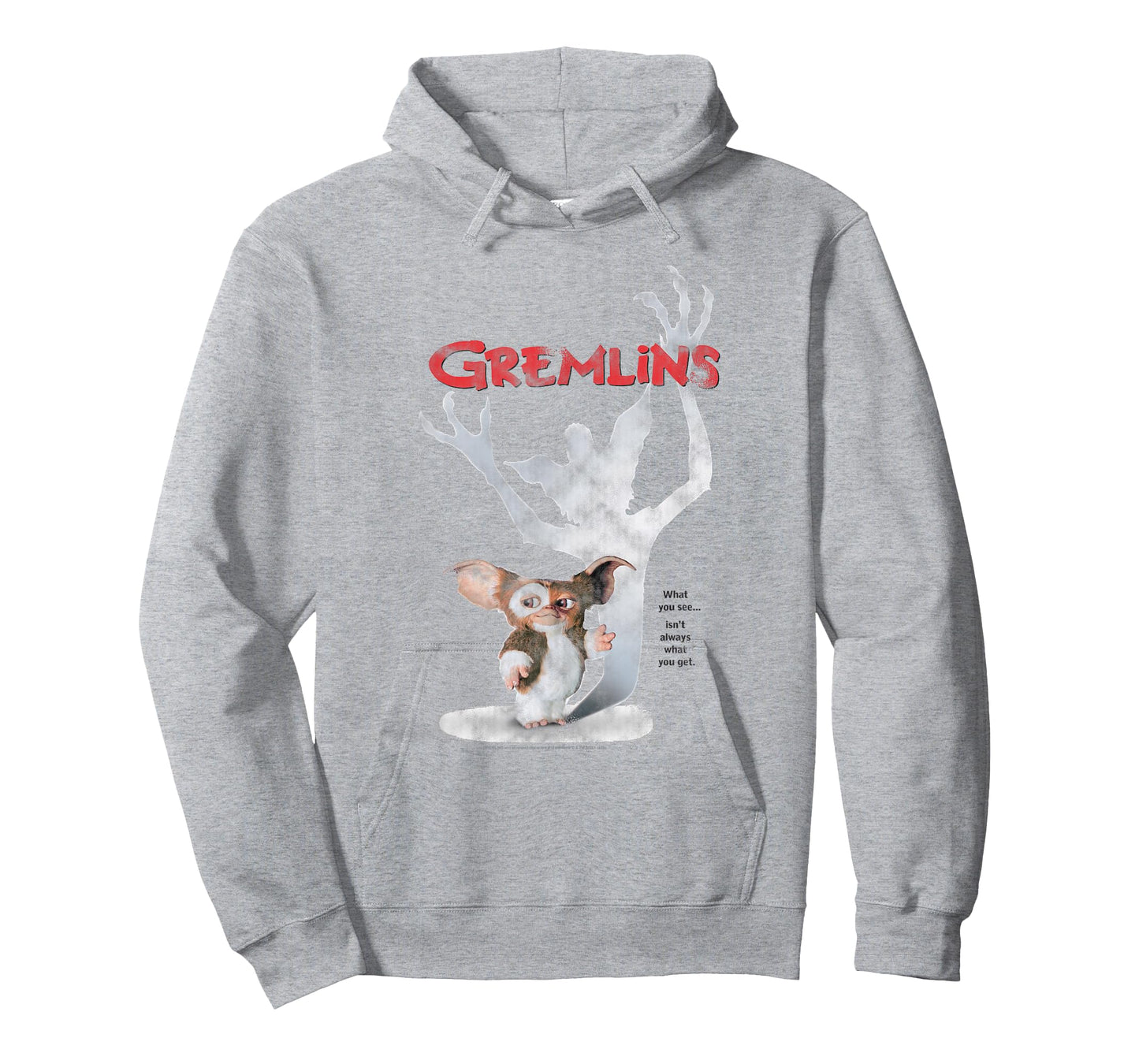 Gremlins Classic Movie Poster Gizmo Shadow Funny 80's Movie T-Shirt