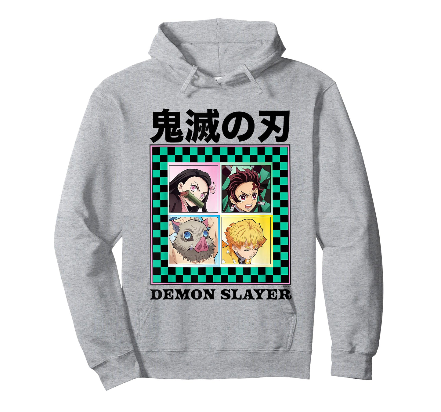 Demon Slayer: Kimetsu no Yaiba Tanjiro Nezuko Zenitsu Faces T-Shirt