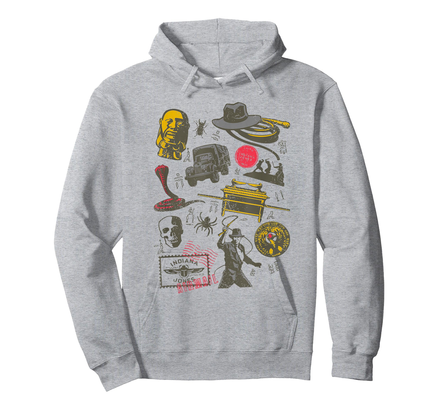 Indiana Jones Raiders of The Lost Ark Adventure Icons T-Shirt