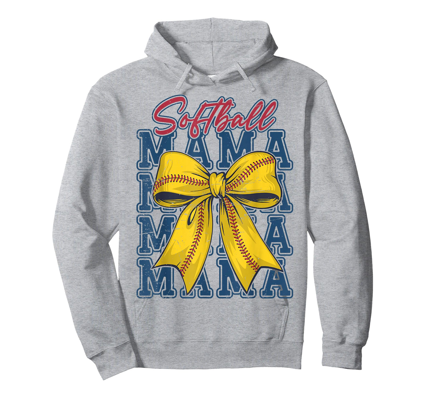 Softball Coquette Bow Softball Mom Game Day Softball Mama T-Shirt