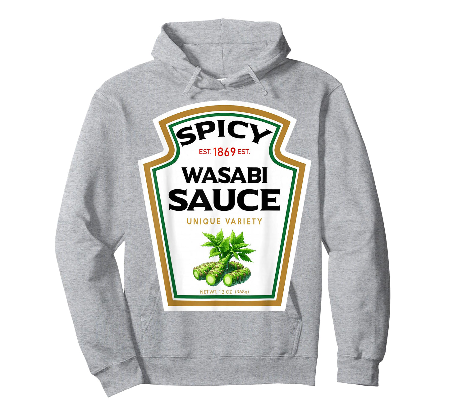 Spicy Wasabi Sauce Halloween Costume Matching Couples Group T-Shirt