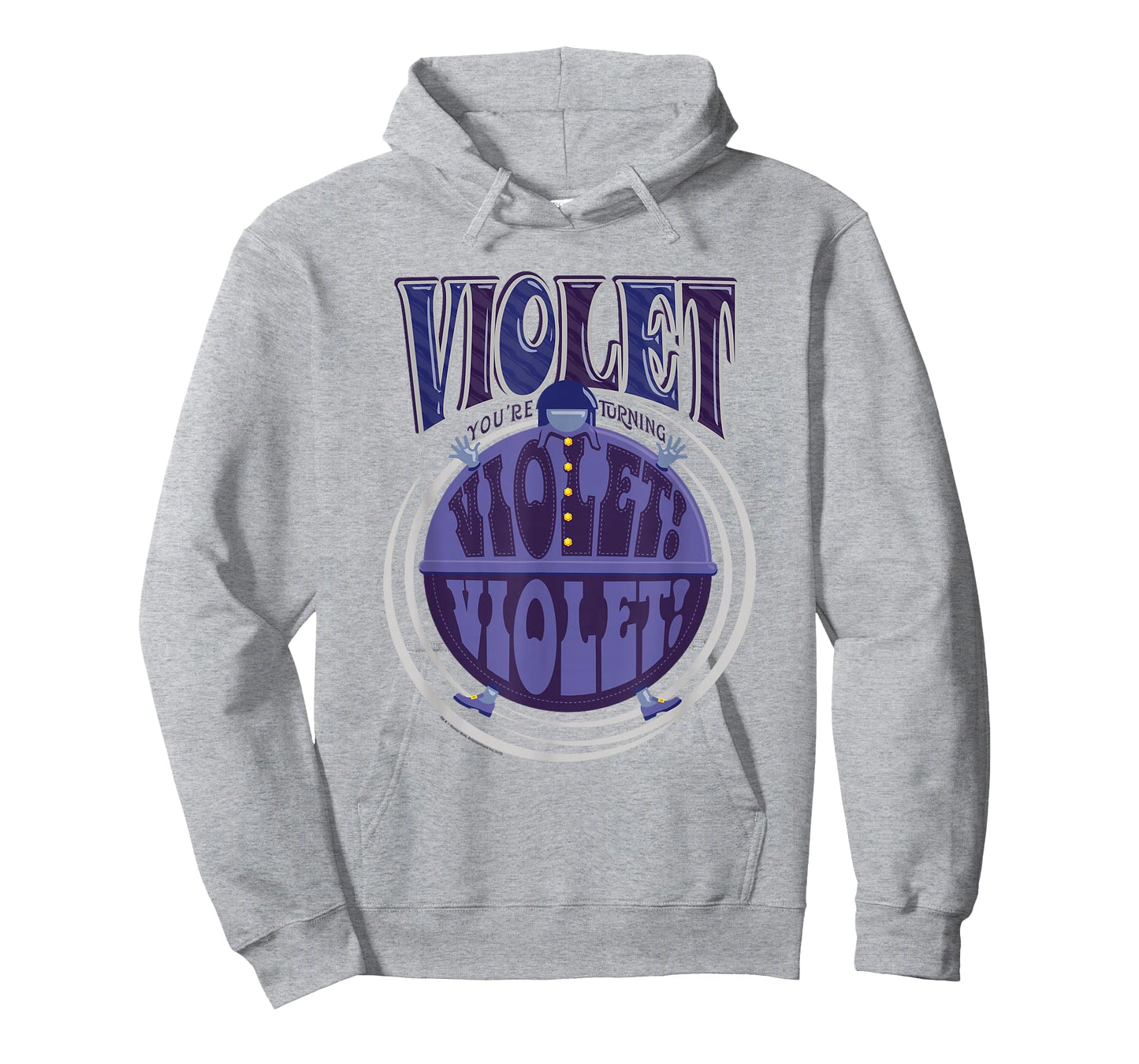 Willy Wonka & the Chocolate Factory Violet Logo T-Shirt