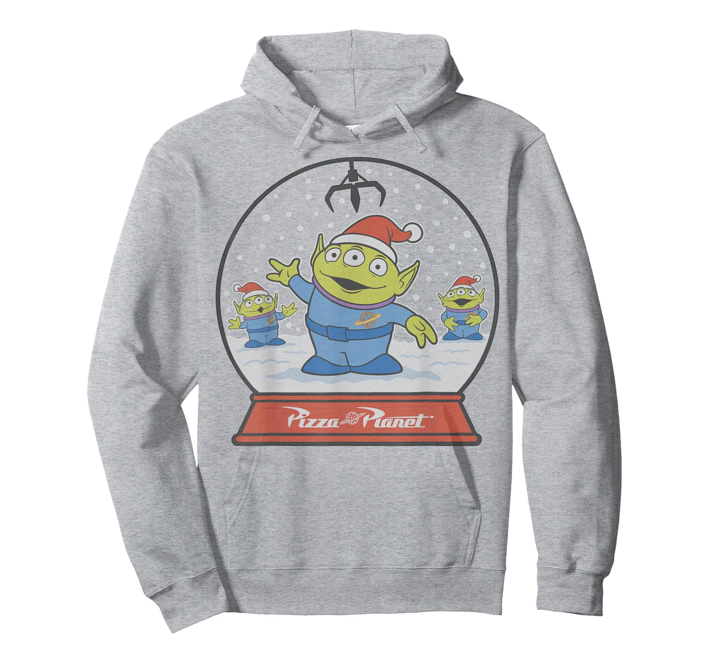 Disney Pixar Toy Story Alien Claw Snowglobe Christmas T-Shirt
