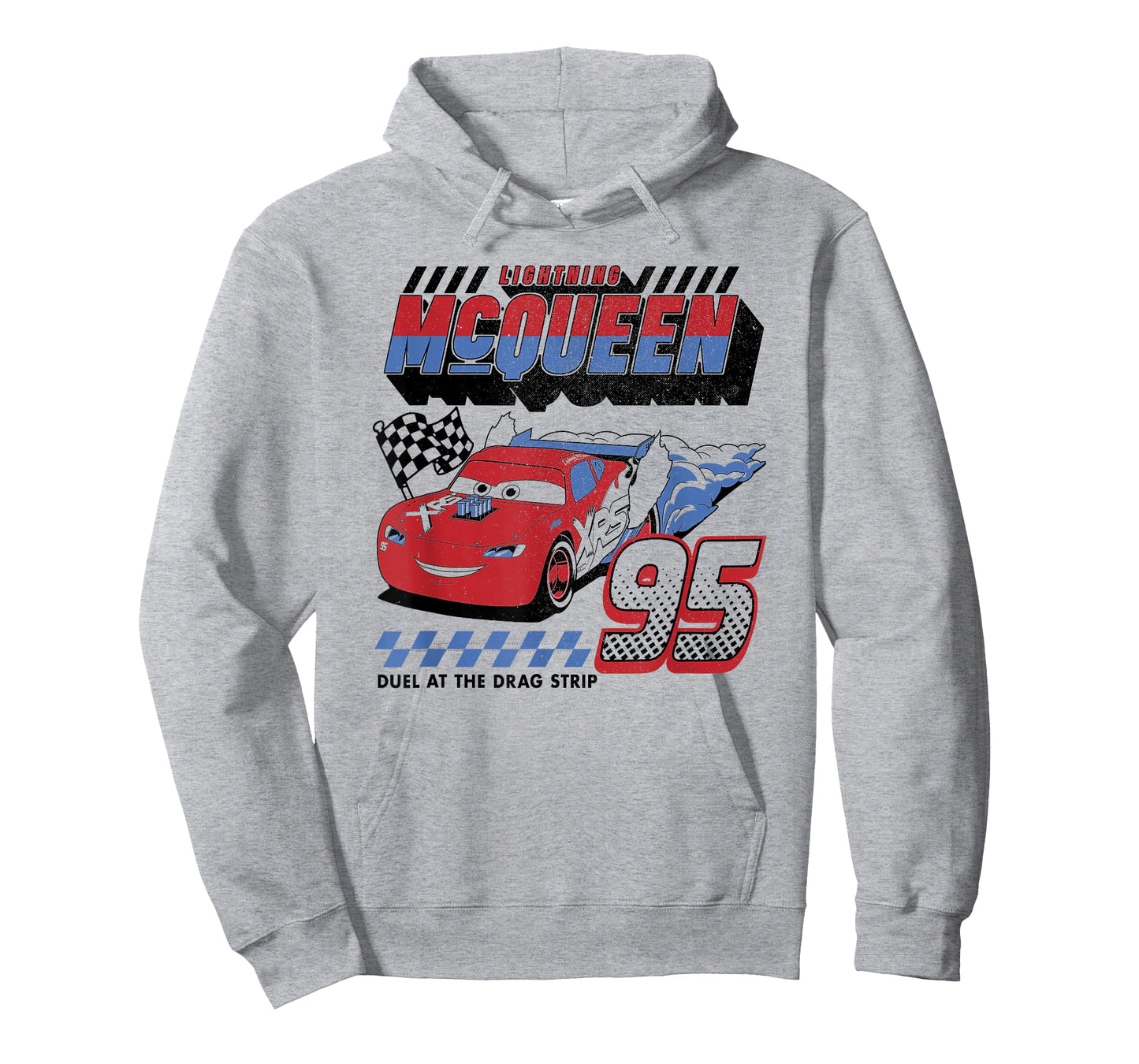 Disney Pixar Cars Lightning McQueen Americana Car Race T-Shirt