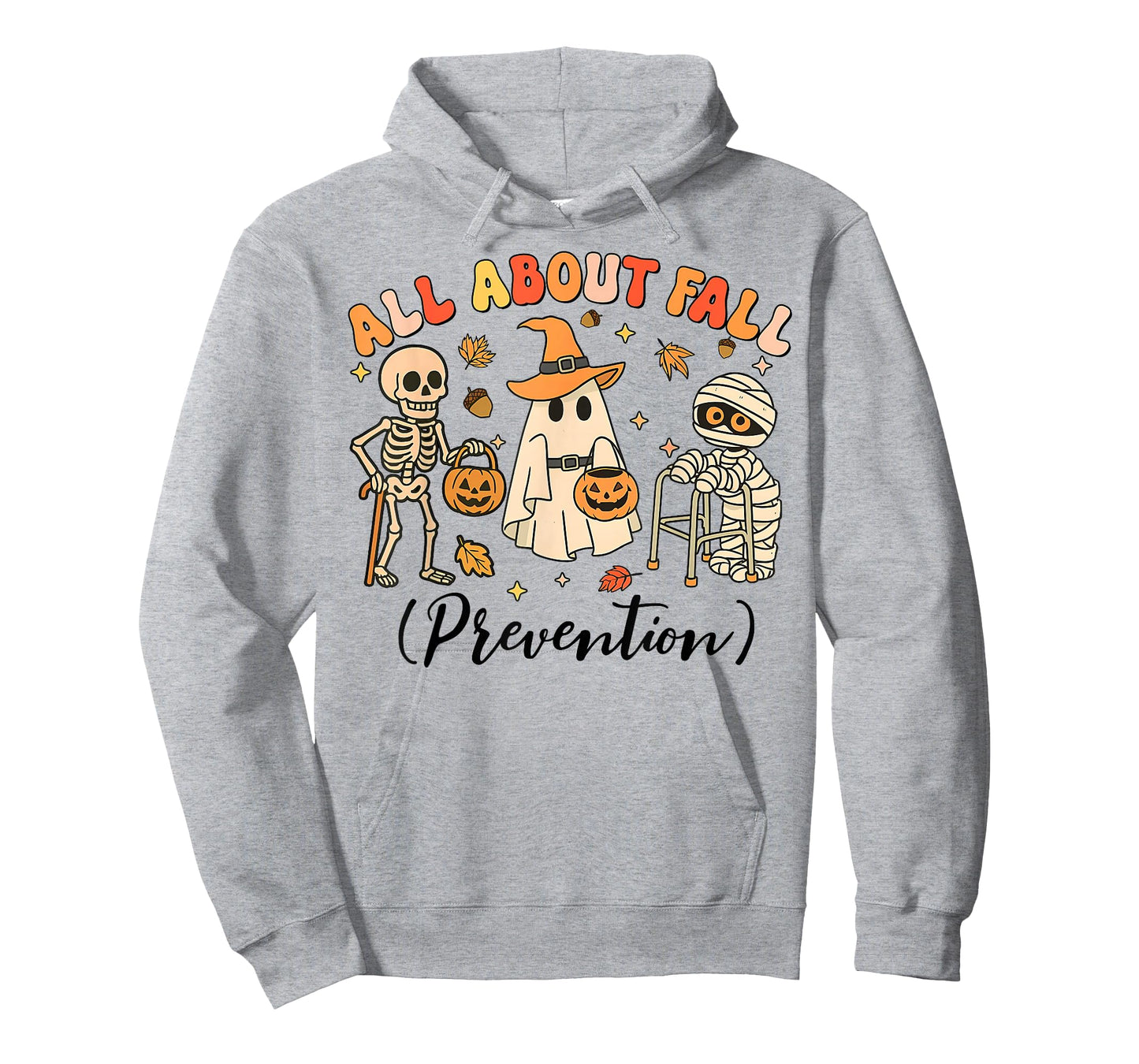 Ghost All About Fall Prevention Fall Physical Therapy PT OT T-Shirt