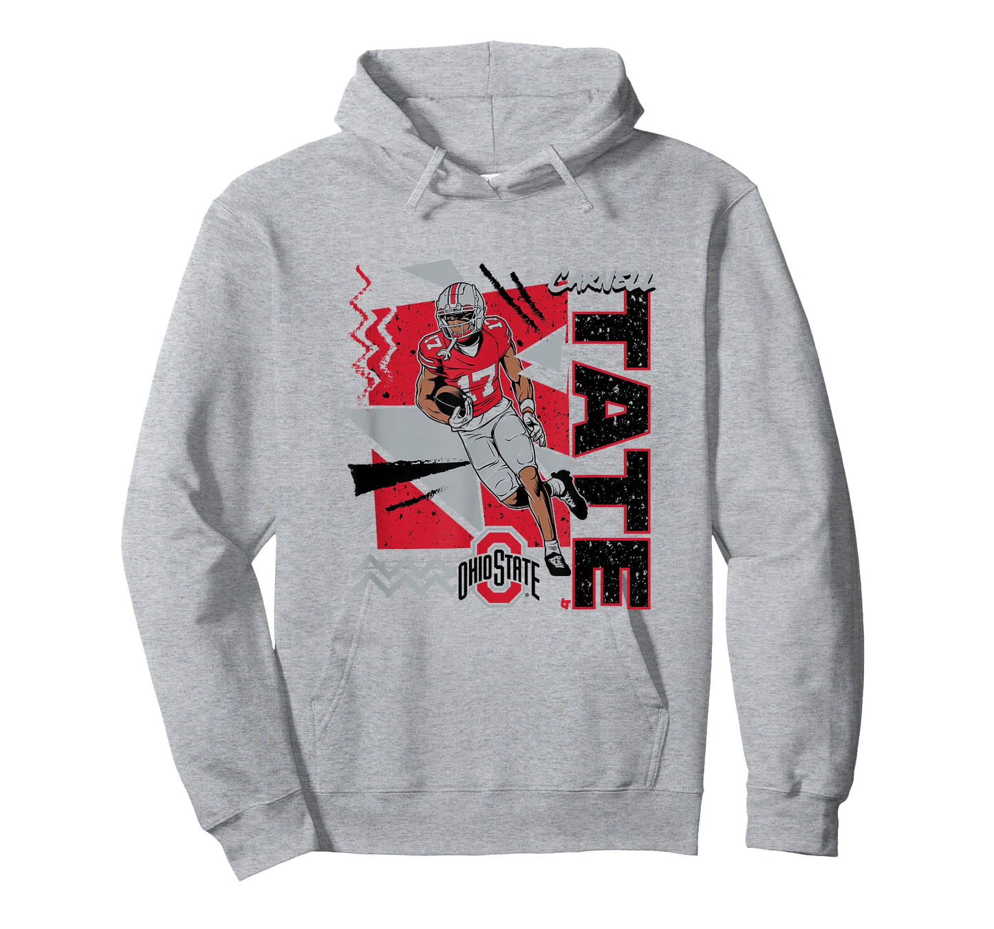 Ohio State Football: Carnell Tate 90s Style T-Shirt
