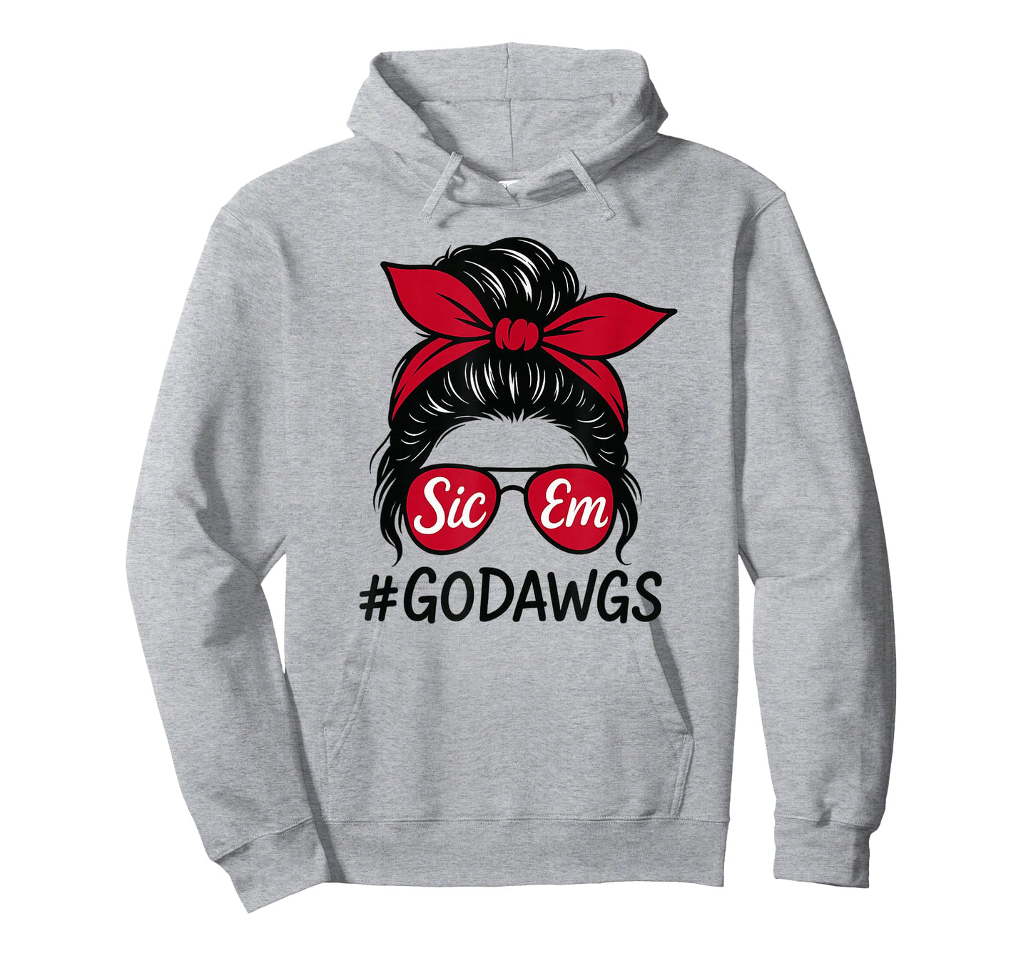 Dawgs Sic Em, Go Dawgs, Sic'Em, Go Bulldog for Women Girls T-Shirt