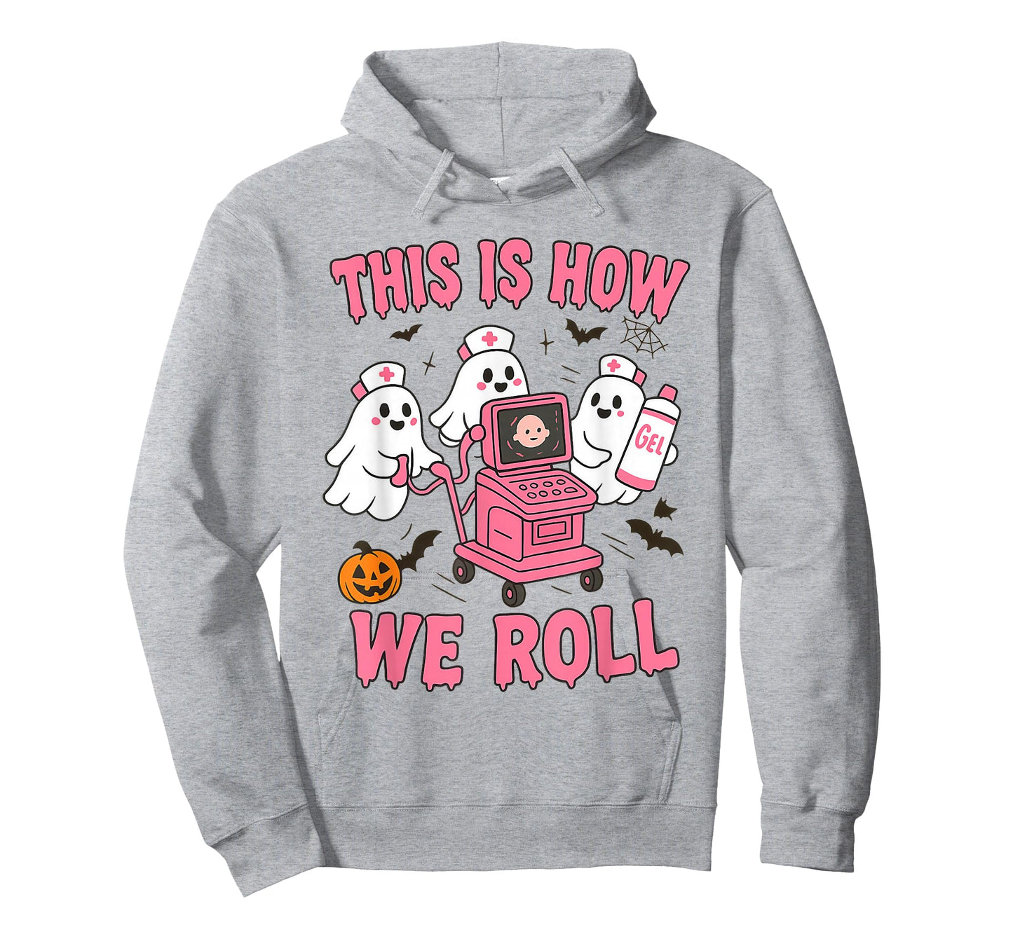 This is How We Roll, Halloween Sonographer, Ultrasound Tech T-Shirt