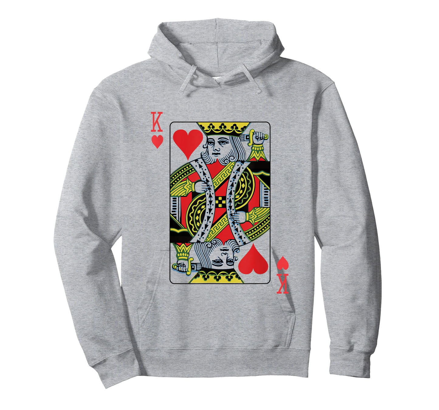 King of Hearts Playing Card Poker T-Shirt