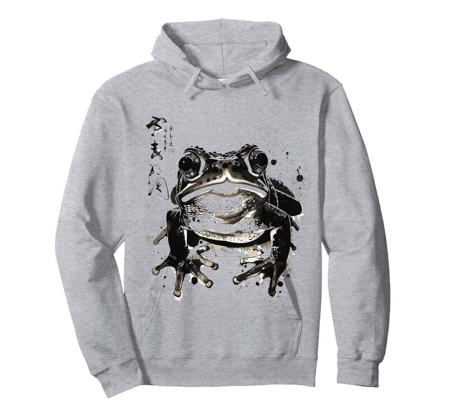 Grumpy Frog Japanese Art I Chonk Frog T-Shirt
