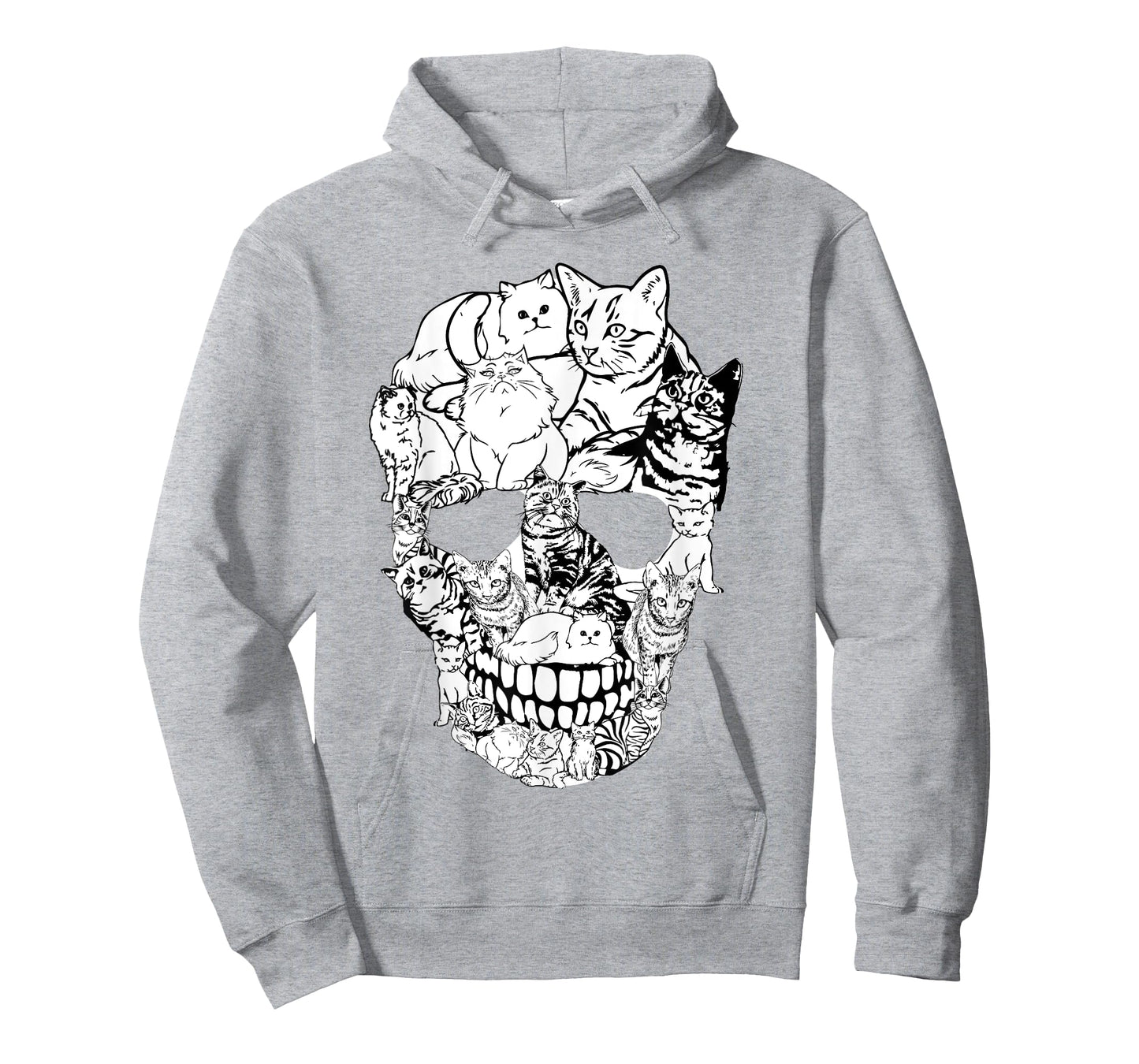 Cat Skull - Kitty Skeleton Halloween Costume Skull Cat T-Shirt