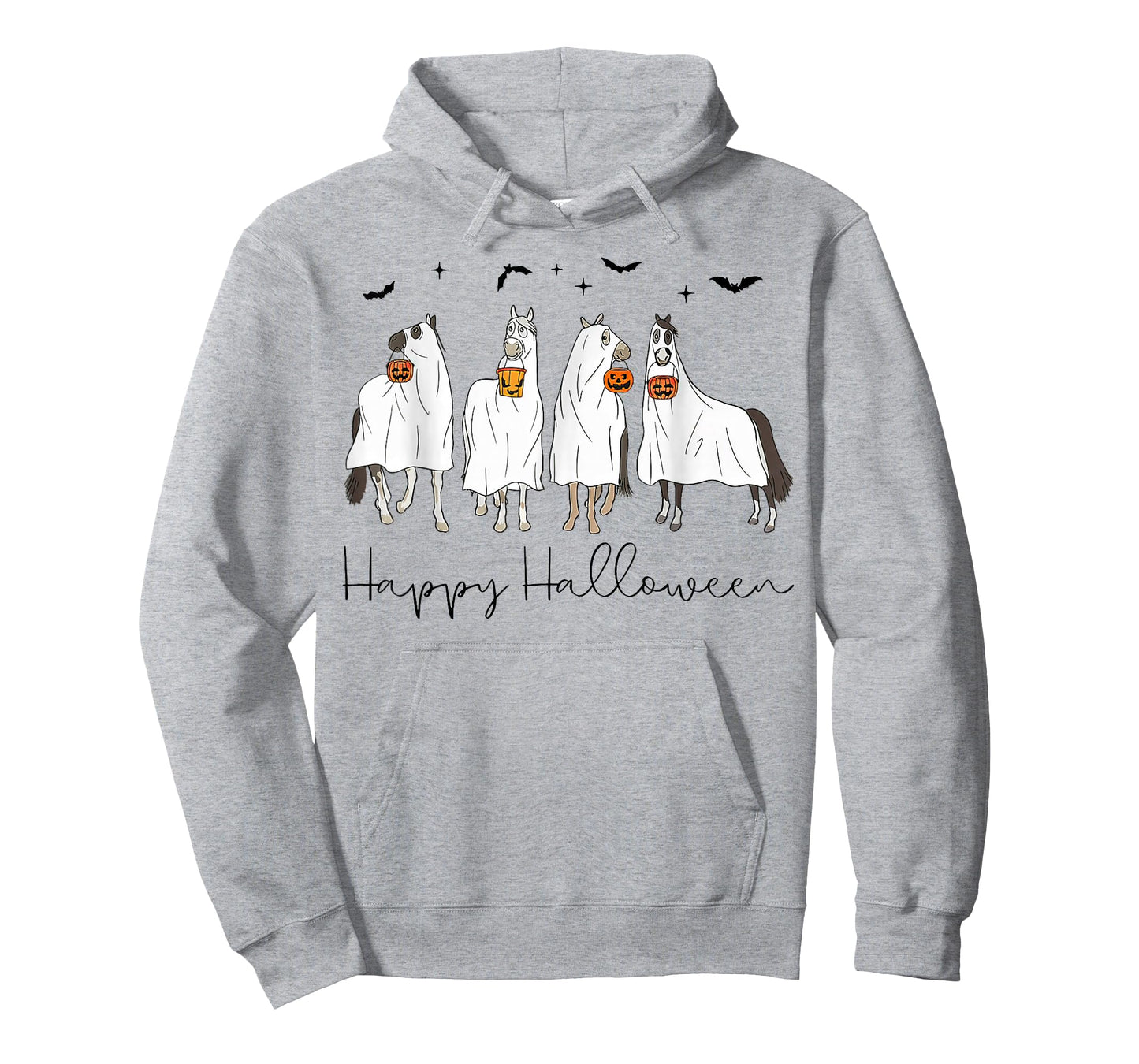 Happy Halloween Horse Ghost T-Shirt