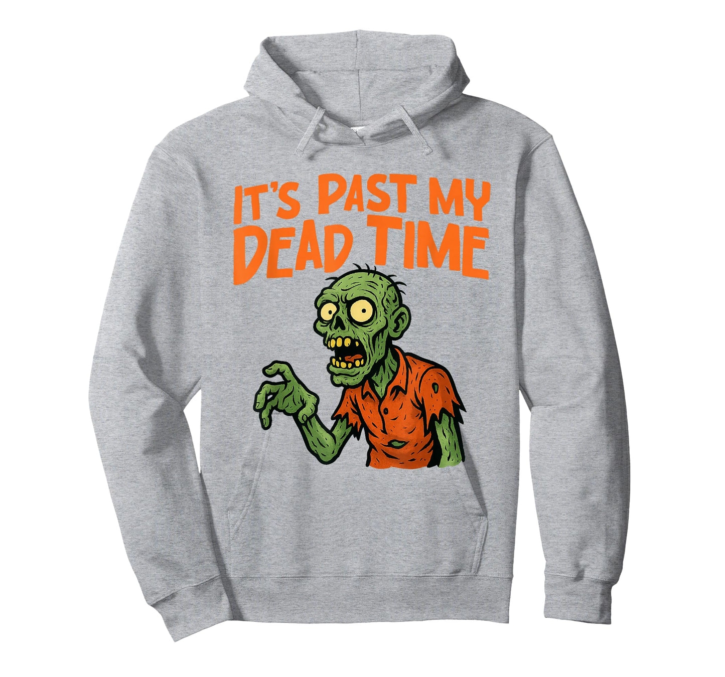 Itโs Past My Dead Time Zombie Funny Halloween Costume T-Shirt
