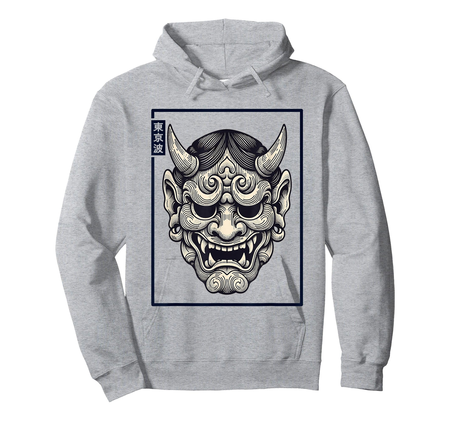 Hannya Oni Mask Devil Yokai Japanese Demon Oni Mask T-Shirt
