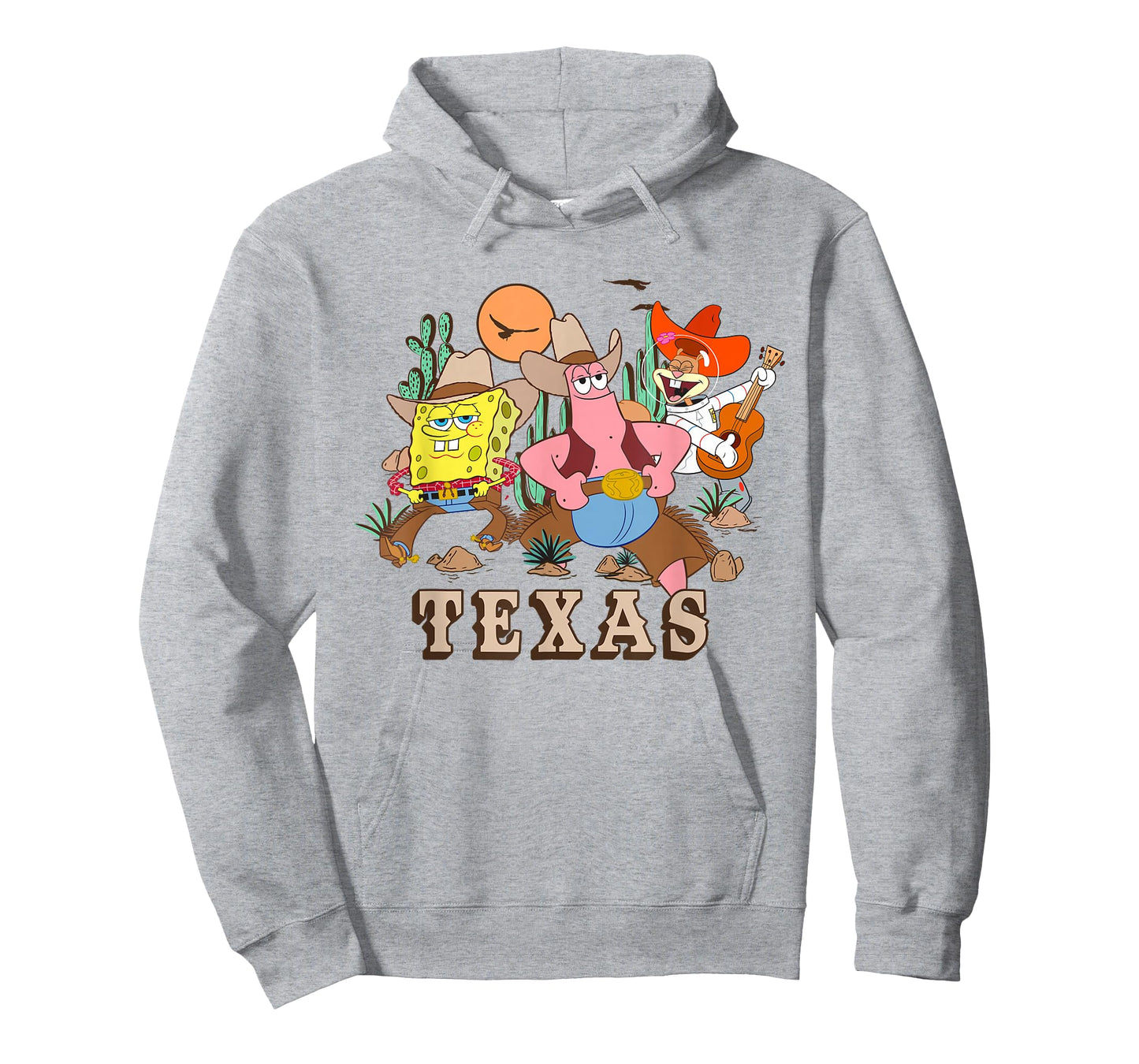 Spongebob Squarepants Howdy Texas T-Shirt