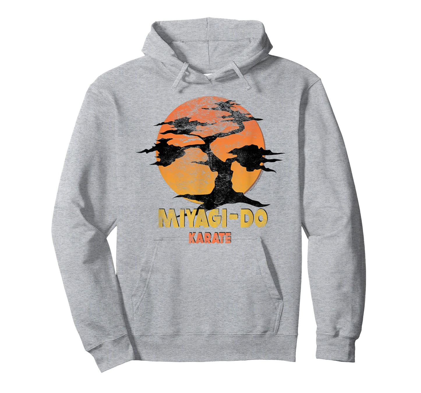 The Karate Kid Miyagi-Do Sunset Tree Logo Movie T-Shirt