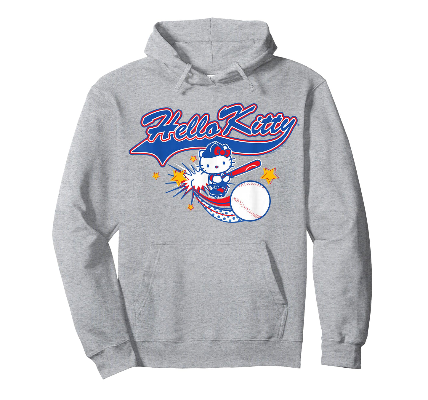 Hello Kitty Home Run Baseball Softball Tee Shirt T-Shirt