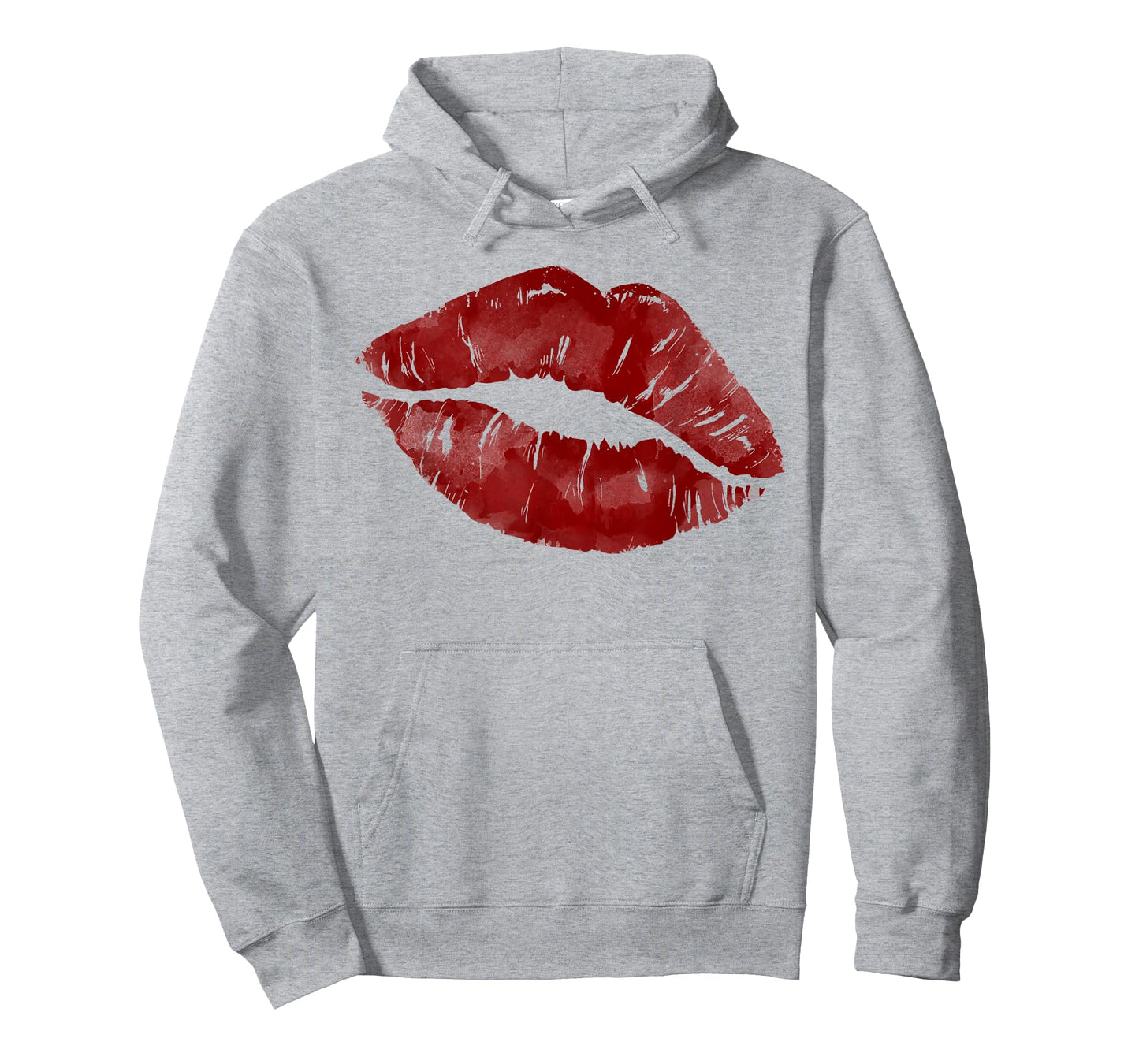 Sexy Red Hot Moist Lips Print Lipstick Kiss Me Clip Art T-Shirt