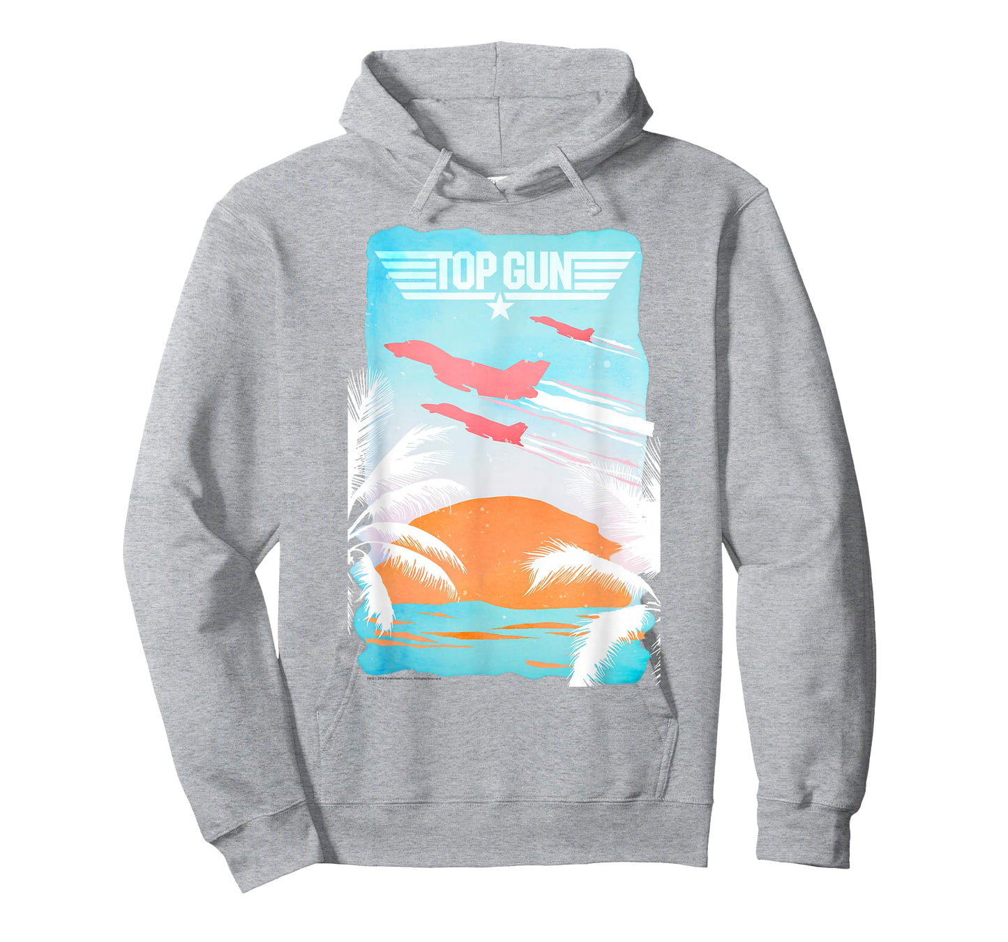 Top Gun Baja Sunset Action Movie T-Shirt