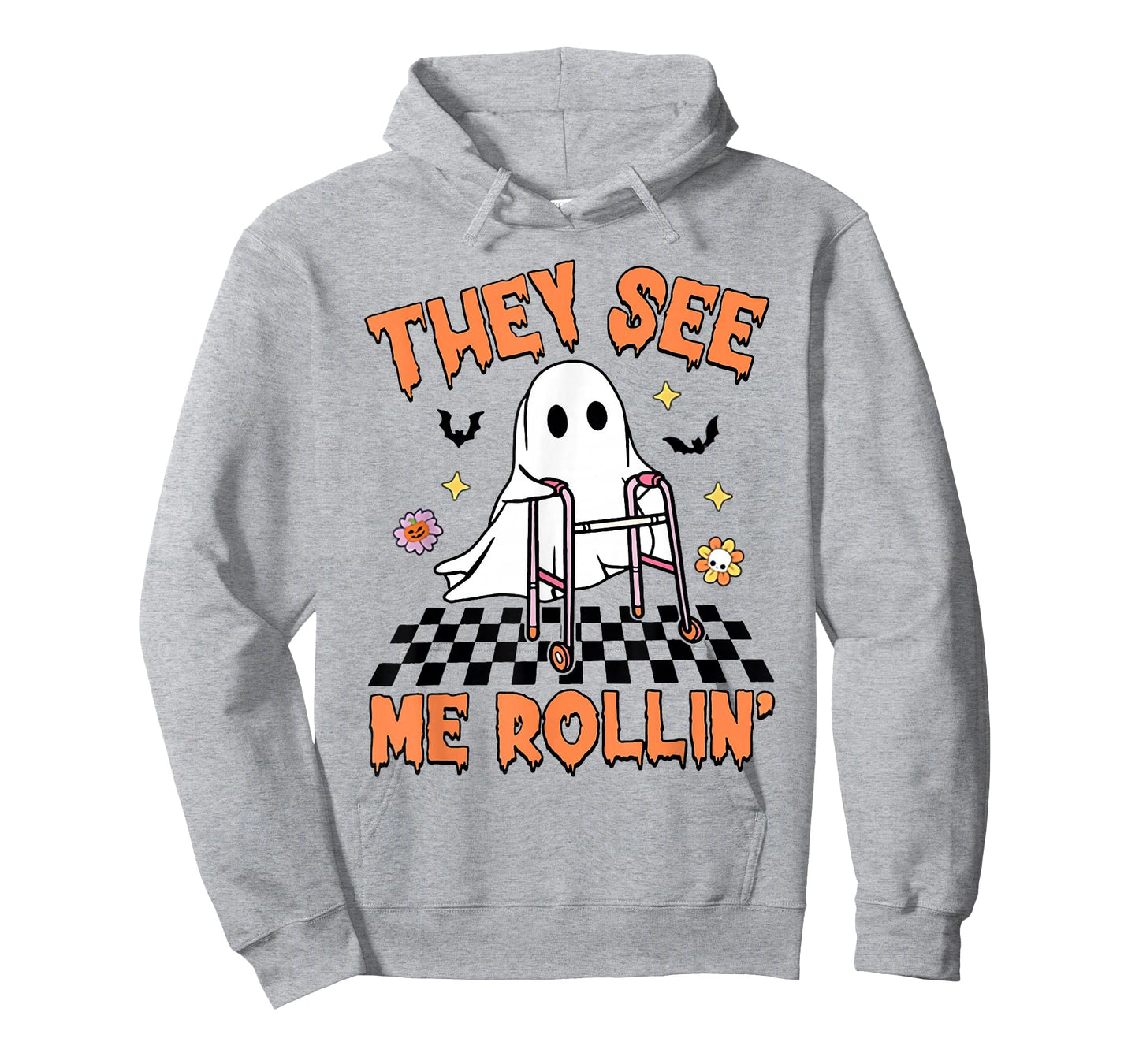 Physical Therapy Halloween They See Me Rolling Spooky PT PTA T-Shirt