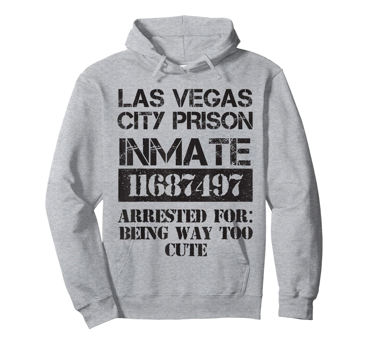 Funny Halloween Las Vegas City Prisoner Costume T-Shirt