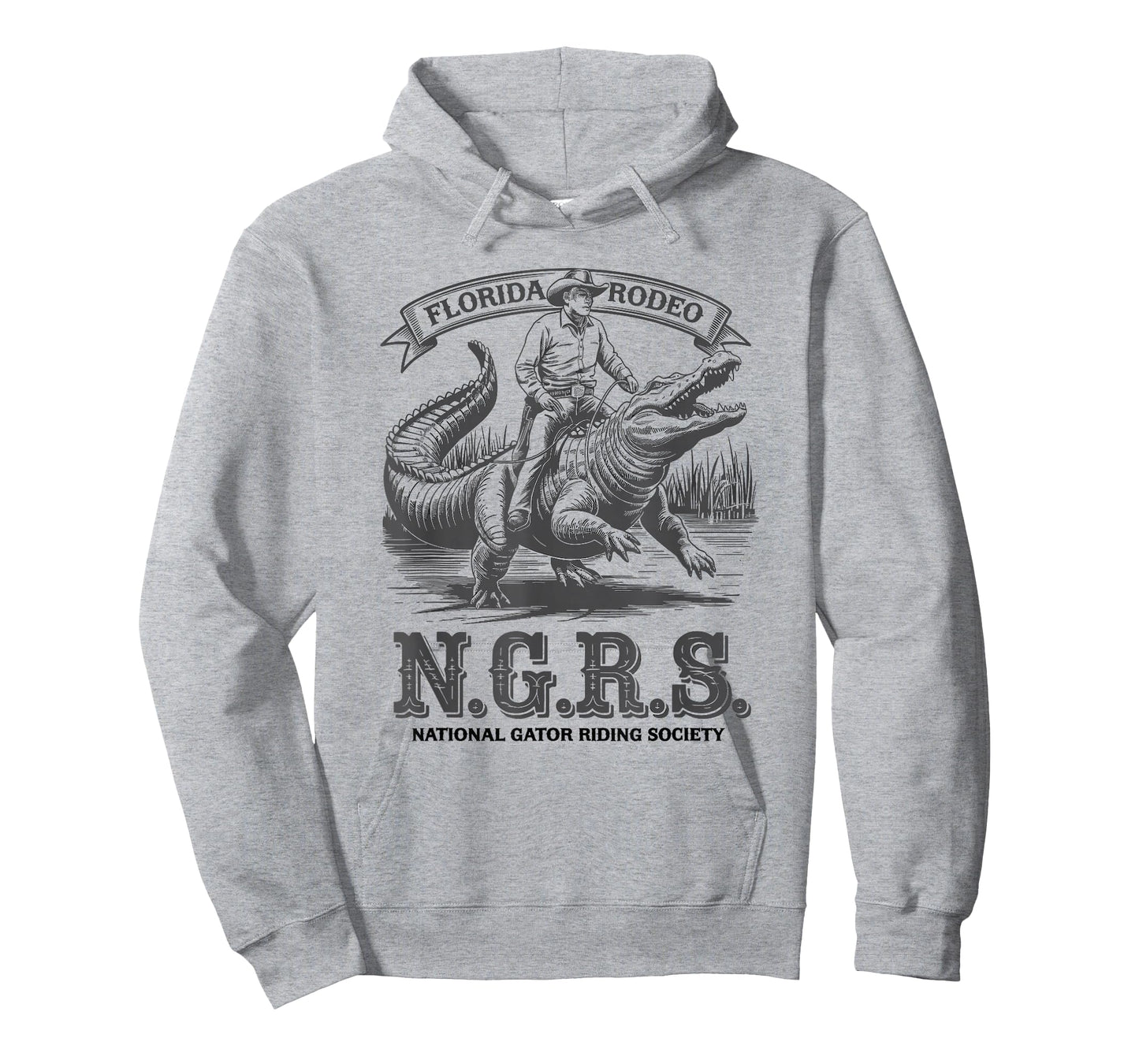 Alligator Cowboy Gator Riding Society, Florida Rodeo T-Shirt