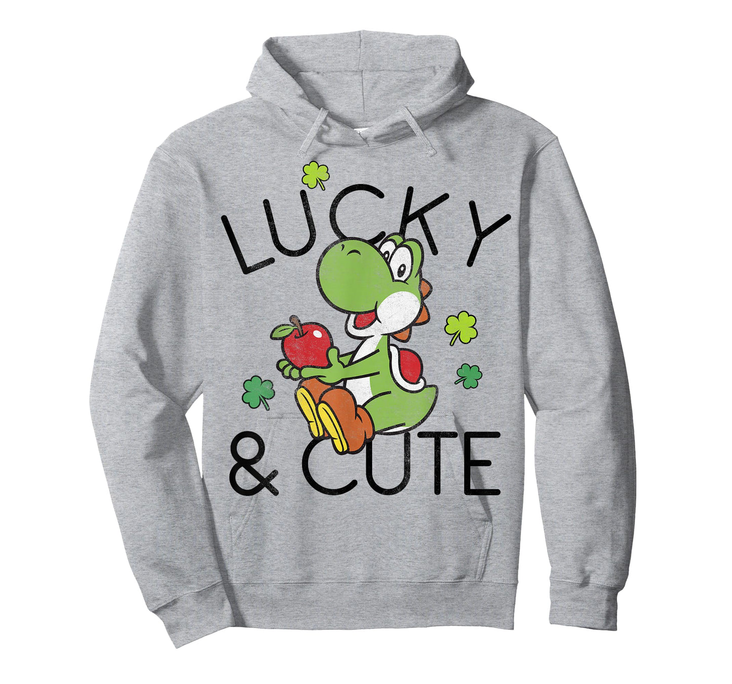 Nintendo Super Mario Yoshi Lucky & Cute Graphic T-Shirt T-Shirt