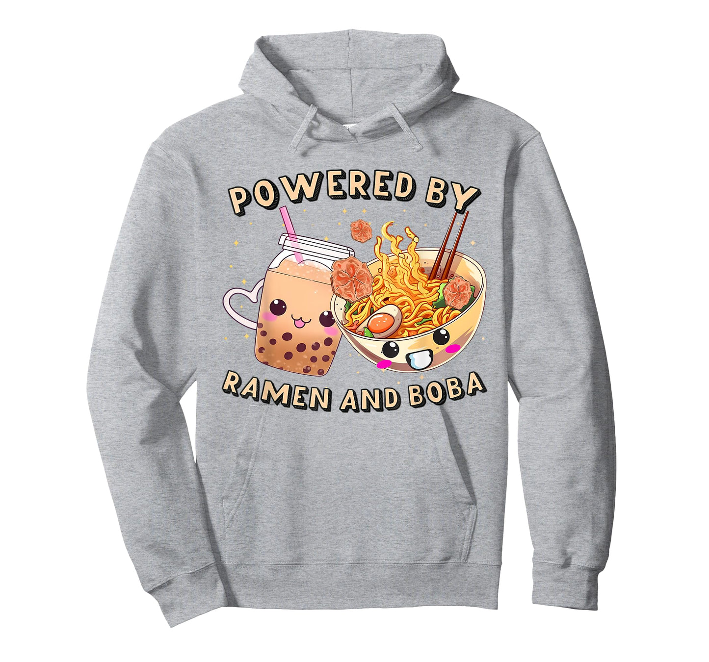 Boba Bubble Tea And Ramen For Teen Girls Japanese Food Anime T-Shirt