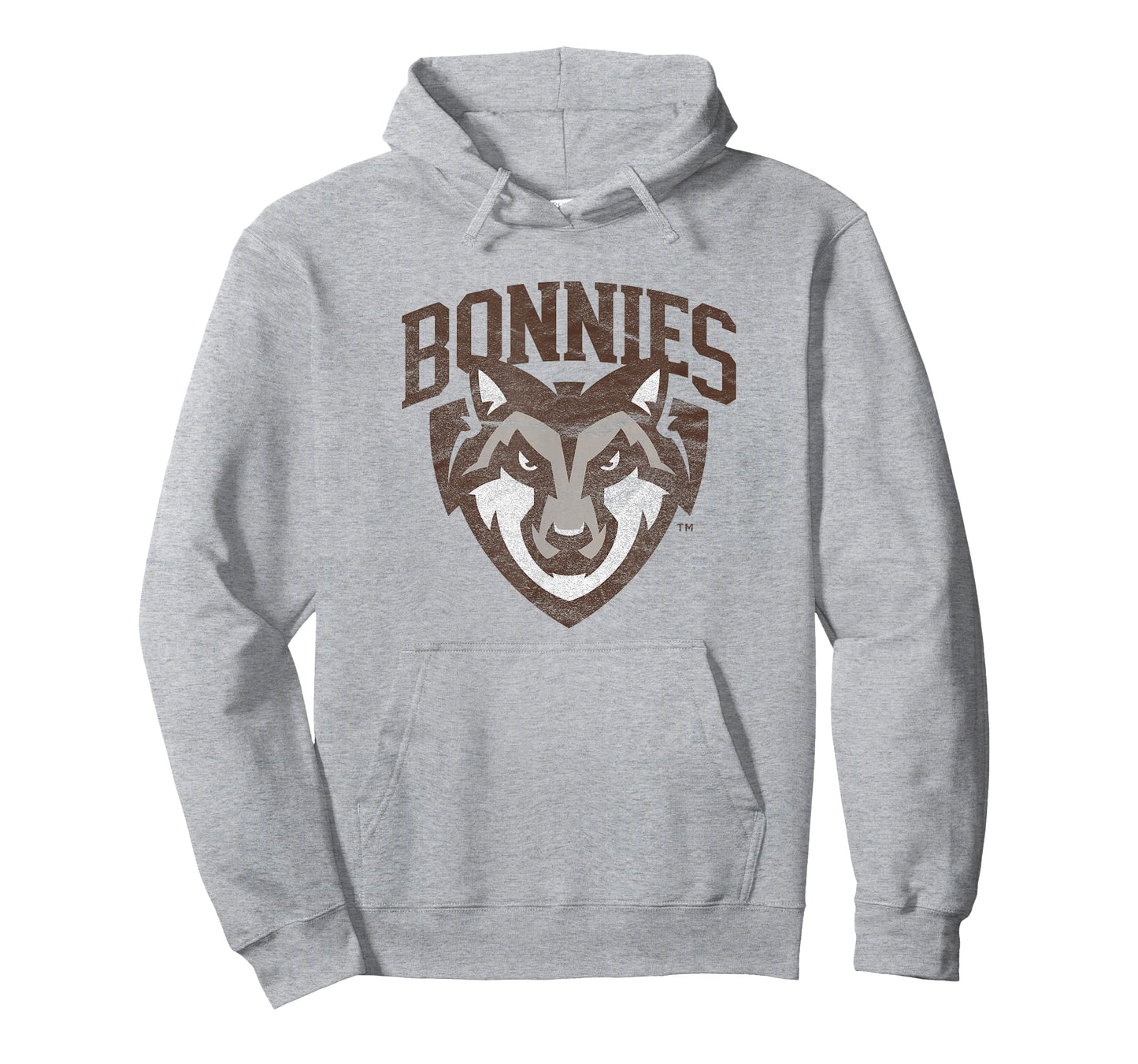 St. Bonaventure University Bonnies Primary Logo Distressed T-Shirt