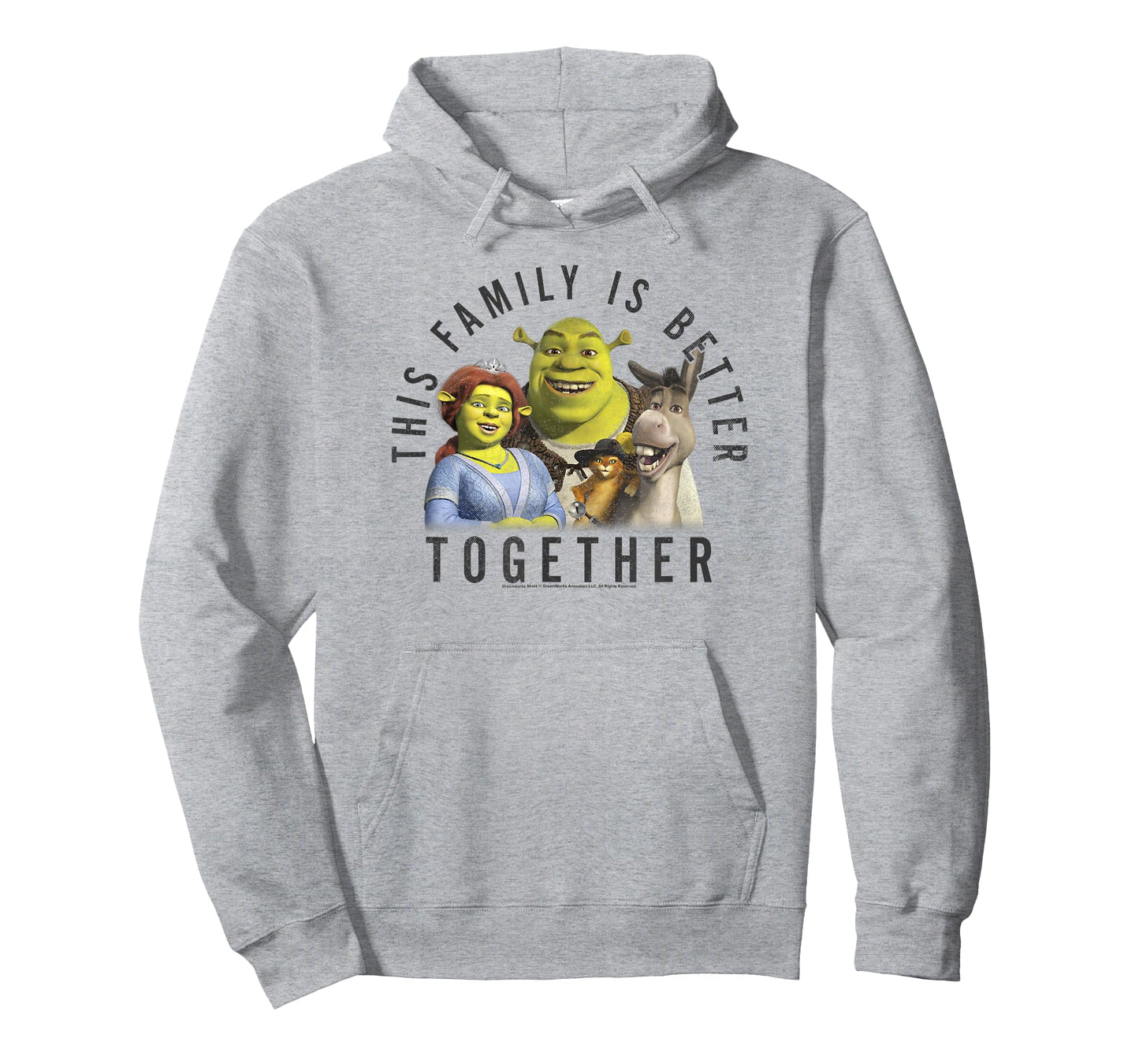 Shrek Group Shot This Family is Better Together T-Shirt