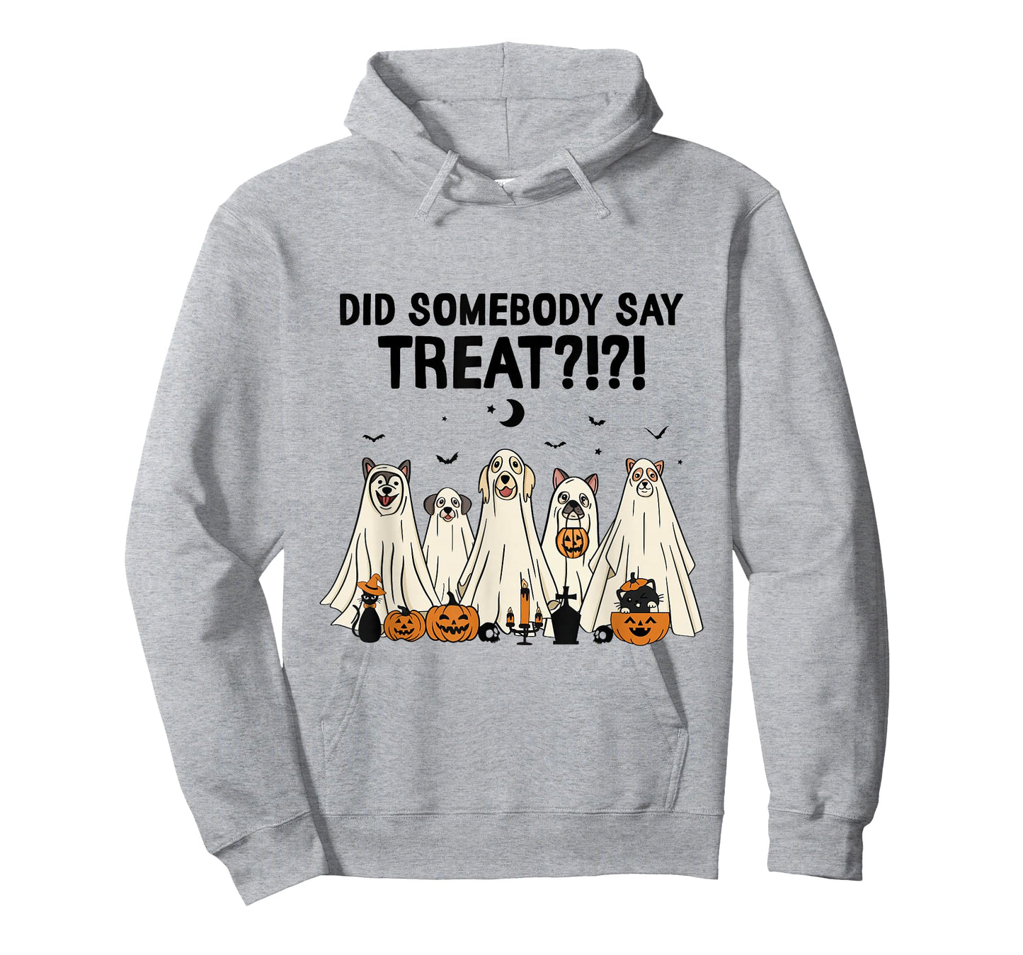 Did Somebody Say Treat Dog Lovers Funny Halloween Costume T-Shirt