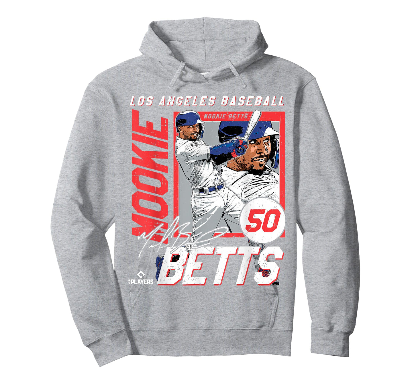 Mookie Betts | Los Angeles MLB Baseball Players| MLBMKB201M T-Shirt