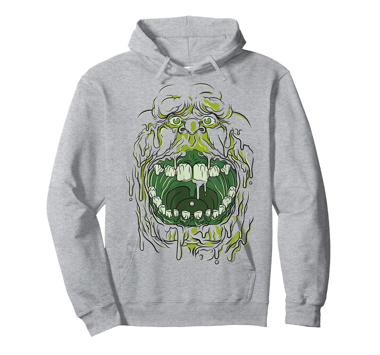 Ghostbusters Slimer Face Halloween Costume Graphic T-Shirt T-Shirt
