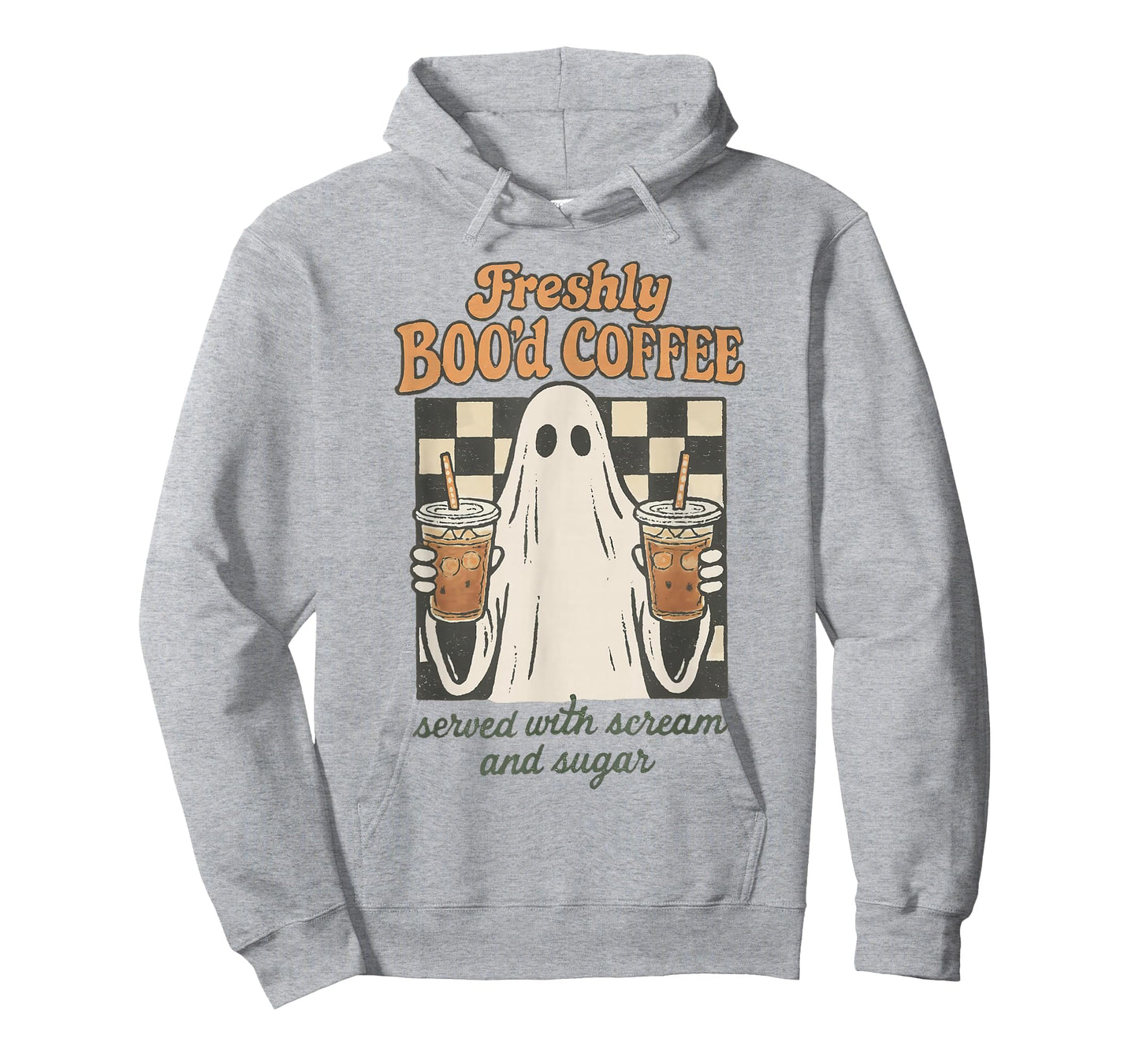 Freshly BOOd Drink Coffee Ghost Served with Scream and Sugar T-Shirt