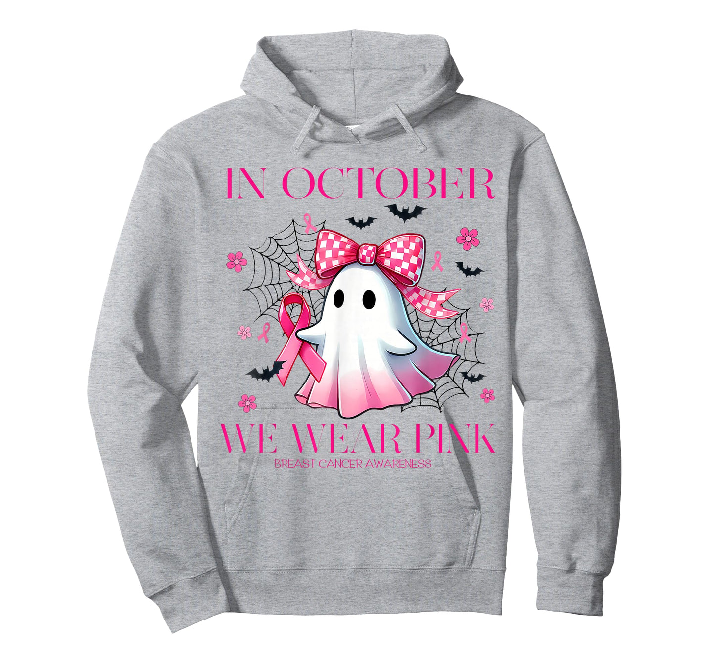 in October We Wear Pink Breast Cancer Awareness T Shirt T-Shirt