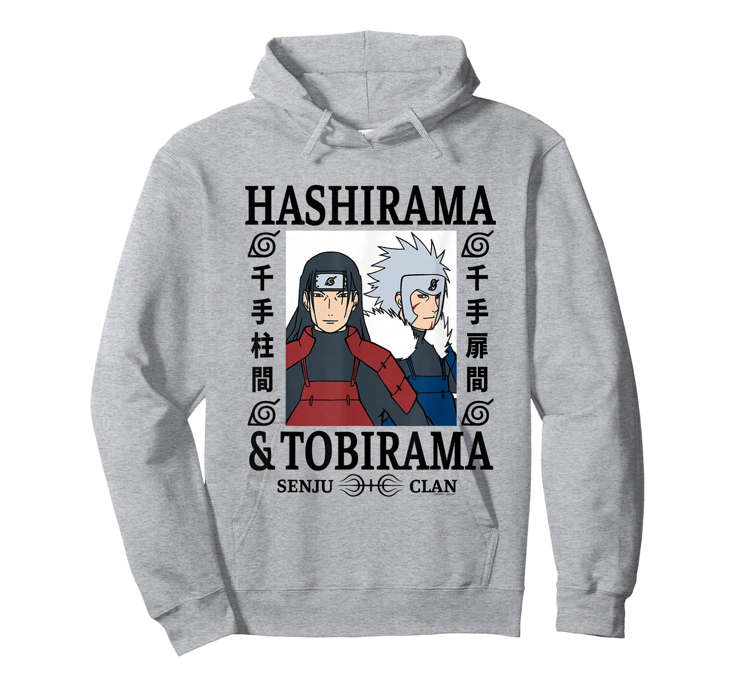 Naruto Shippuden Hashirama & Tobirama Senju Clan Anime T-Shirt