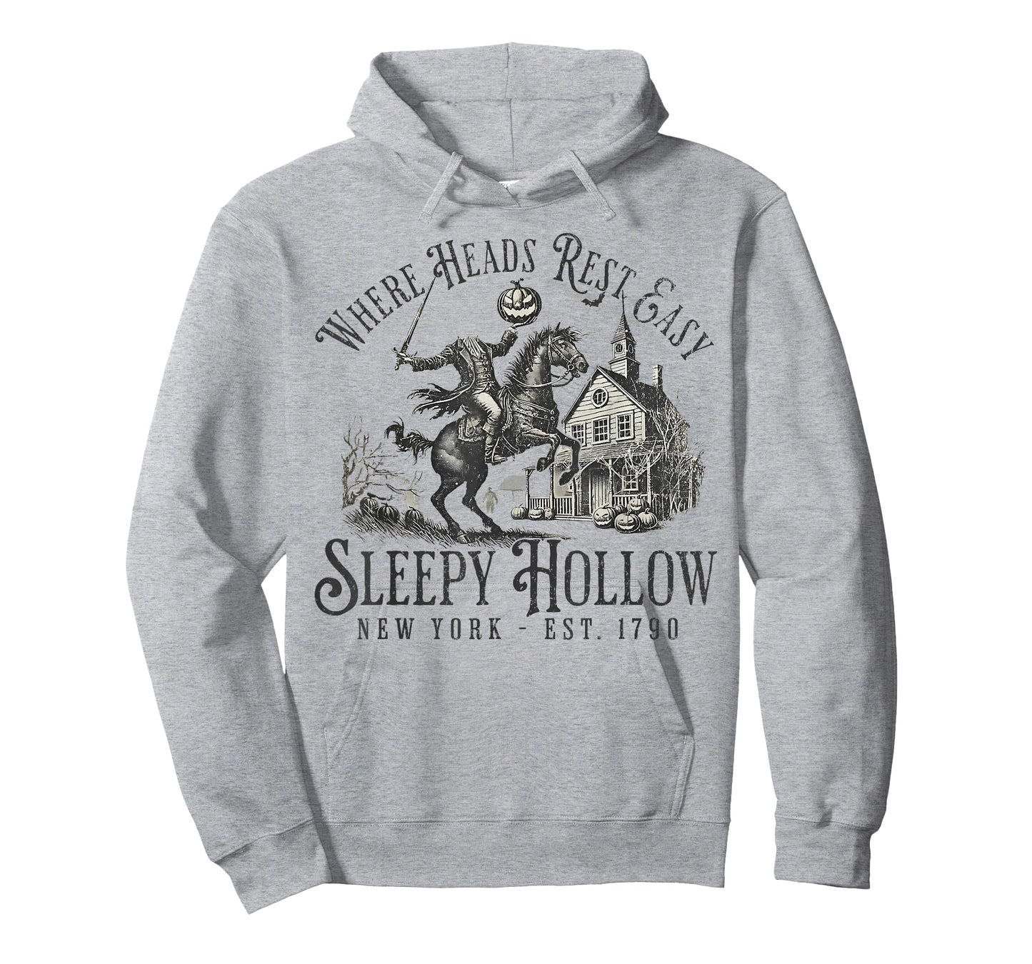Headless Horseman Sleepy Hollow Jack O Lantern Halloween T-Shirt