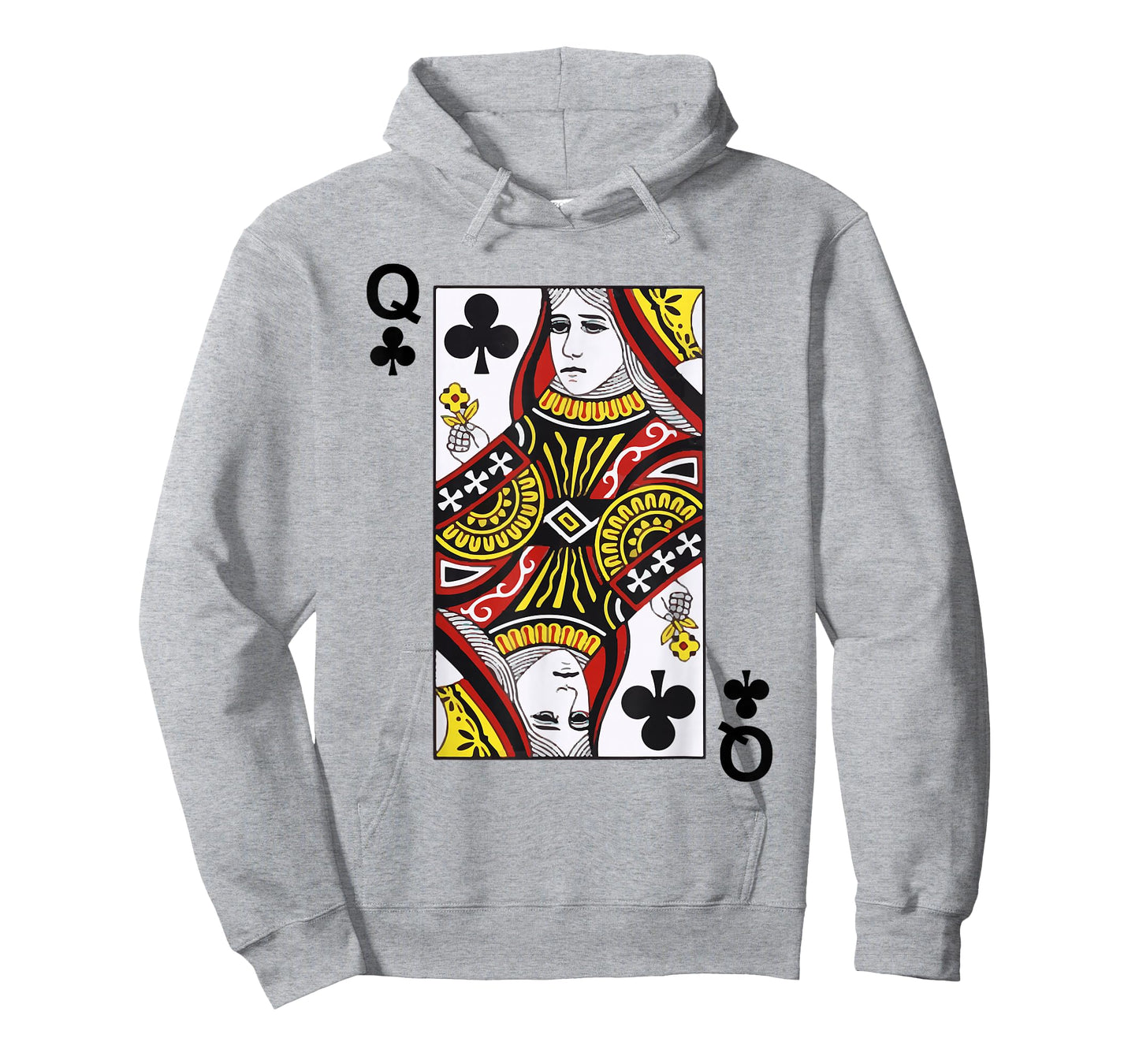 Queen of Clubs Blackjack Playing Cards Tshirt T-Shirt